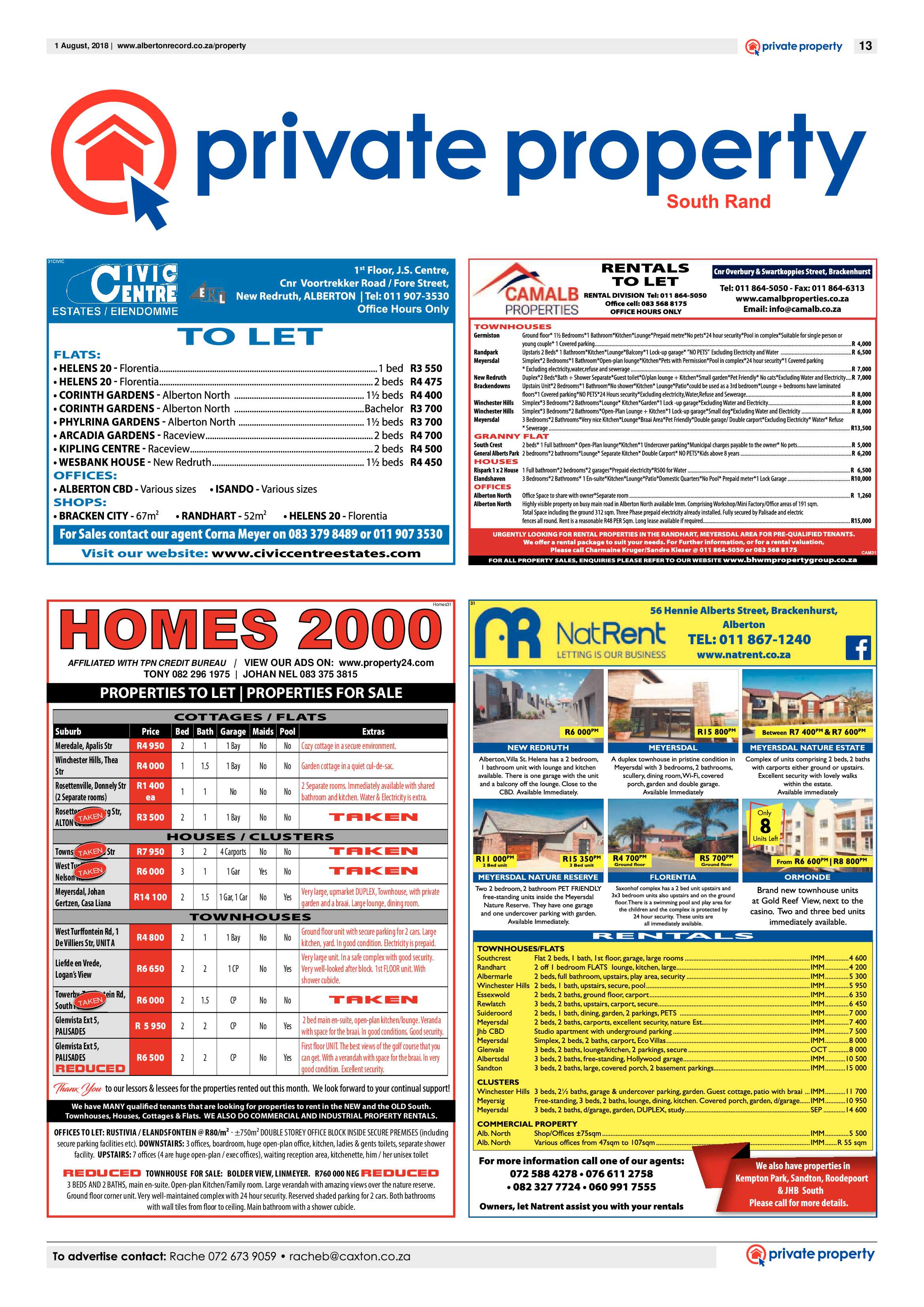 Alberton Record 01 August 2018 page 13