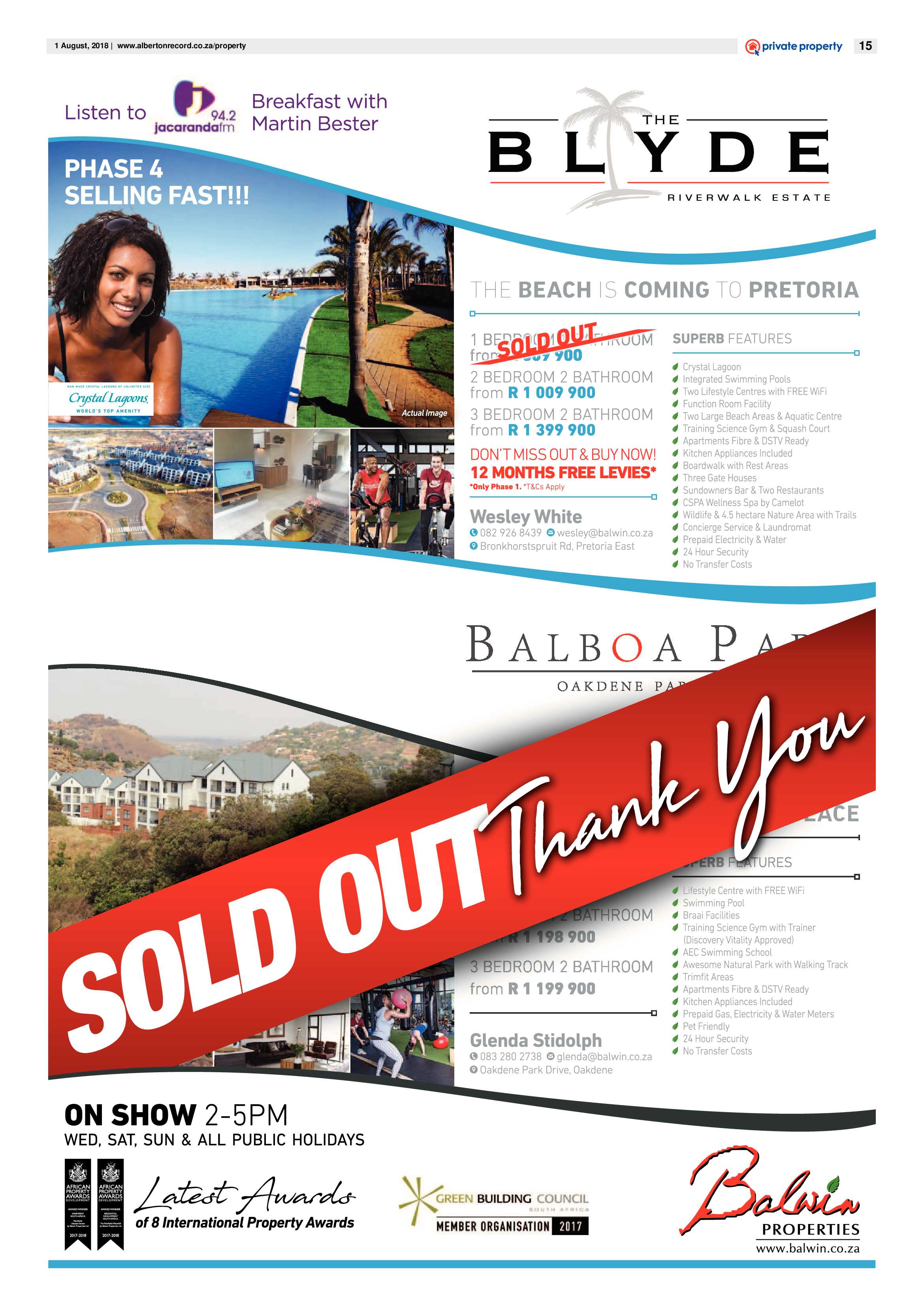 Alberton Record 01 August 2018 page 15