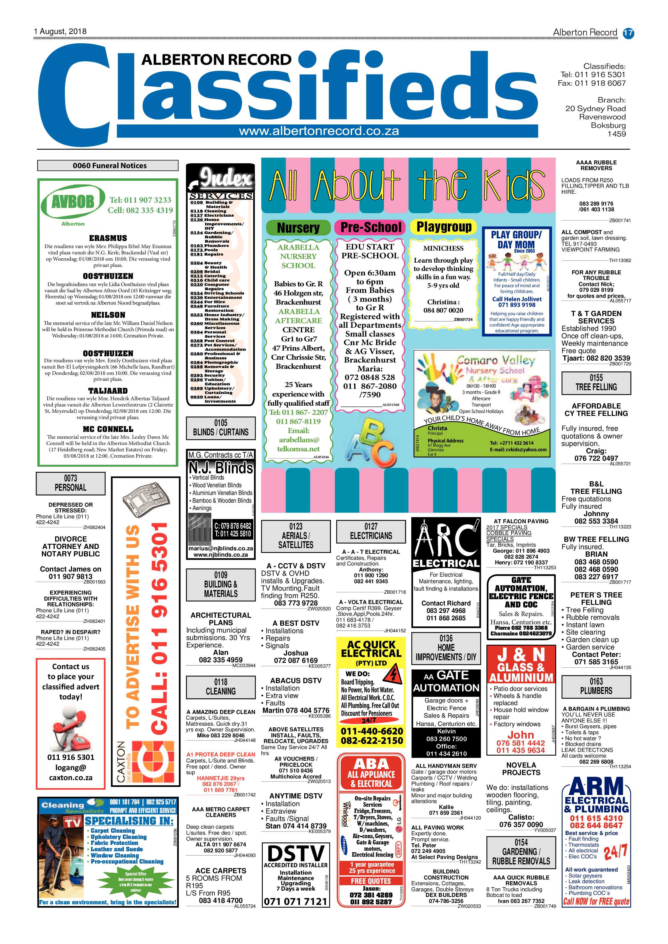 Alberton Record 01 August 2018 page 17