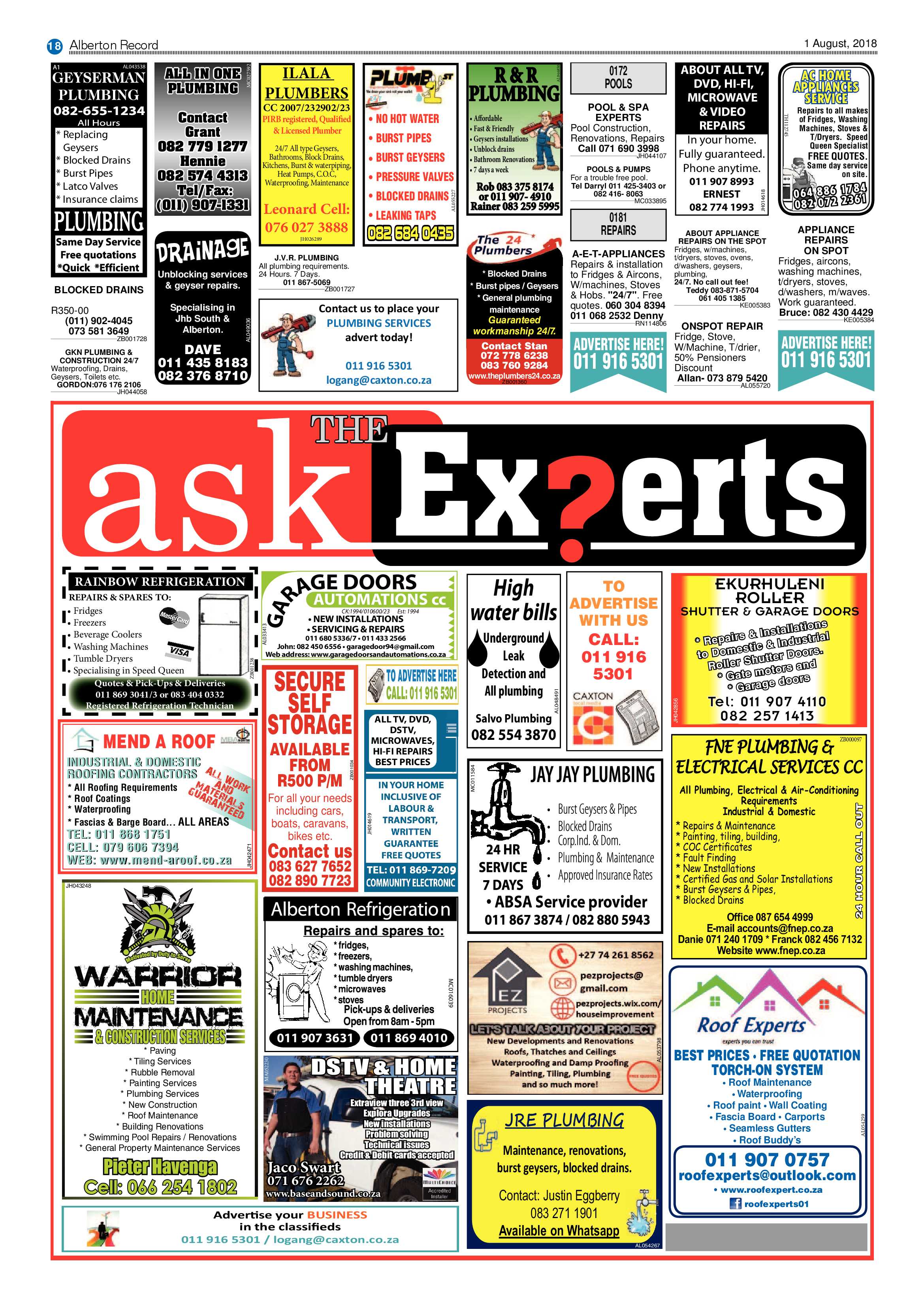 Alberton Record 01 August 2018 page 18