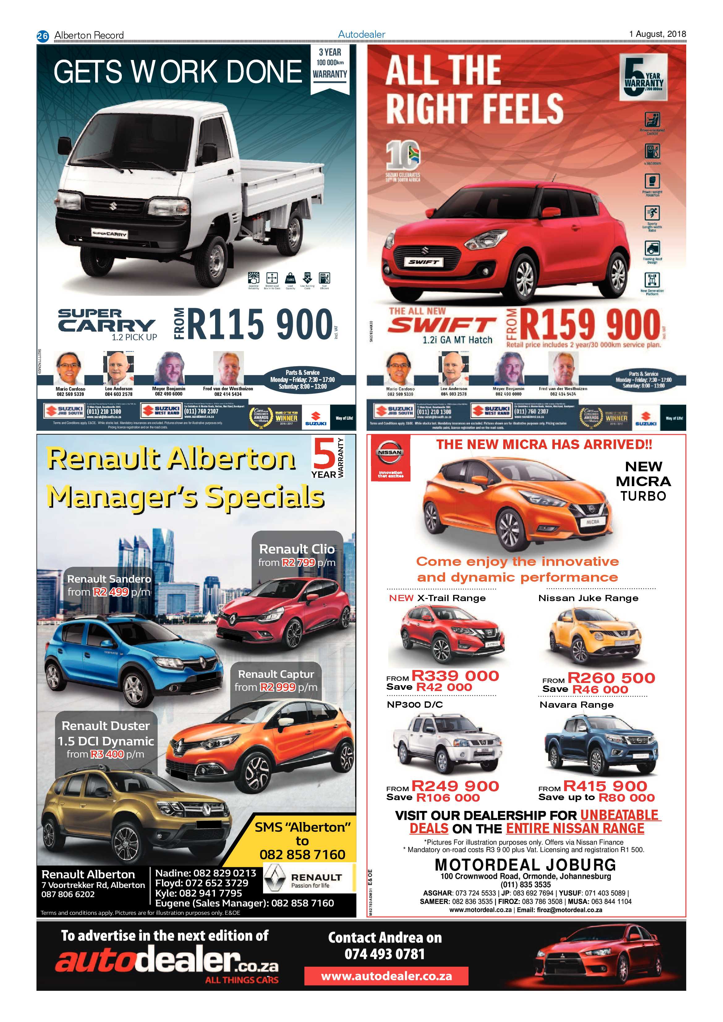 Alberton Record 01 August 2018 page 26