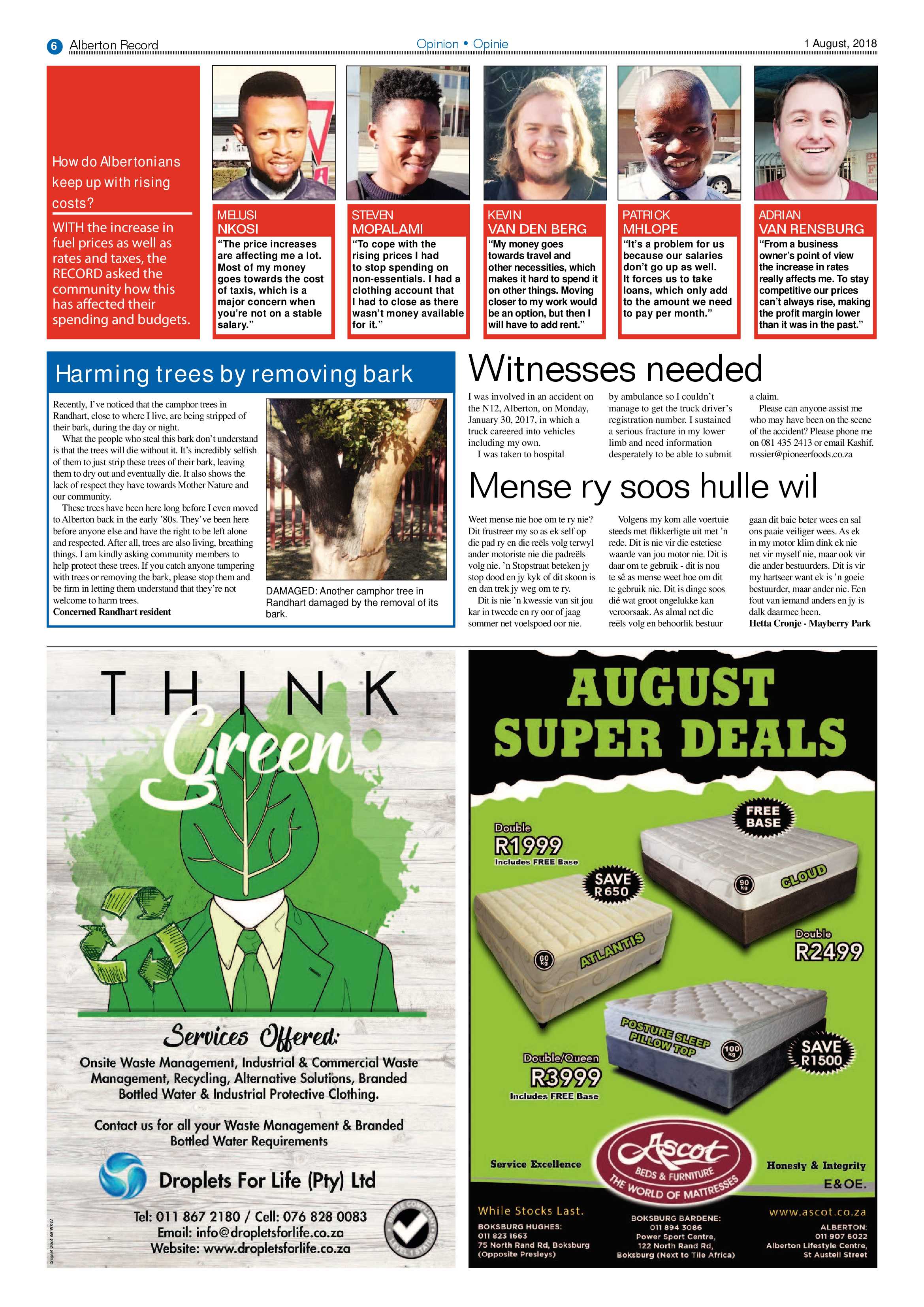 Alberton Record 01 August 2018 page 6
