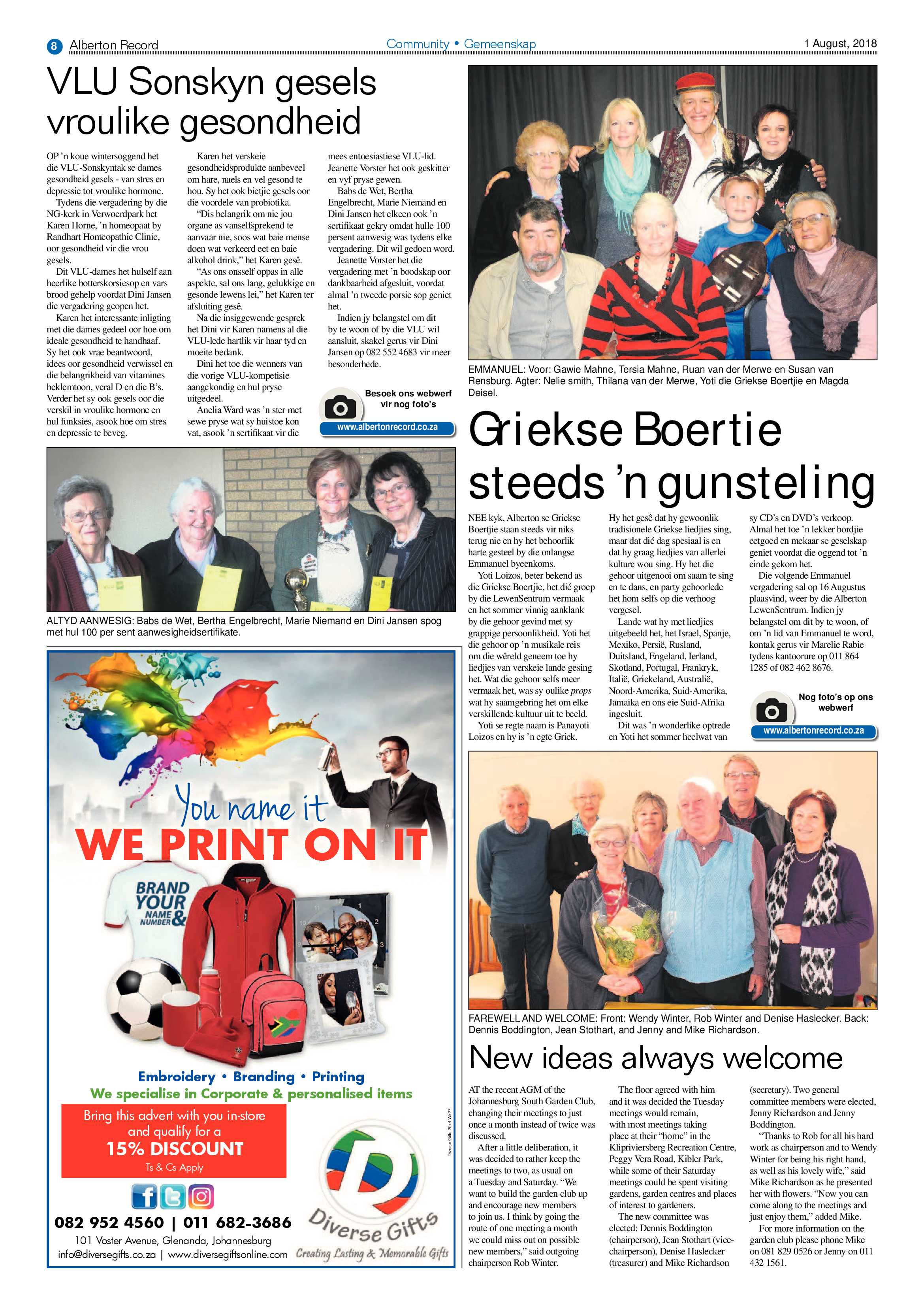 Alberton Record 01 August 2018 page 8