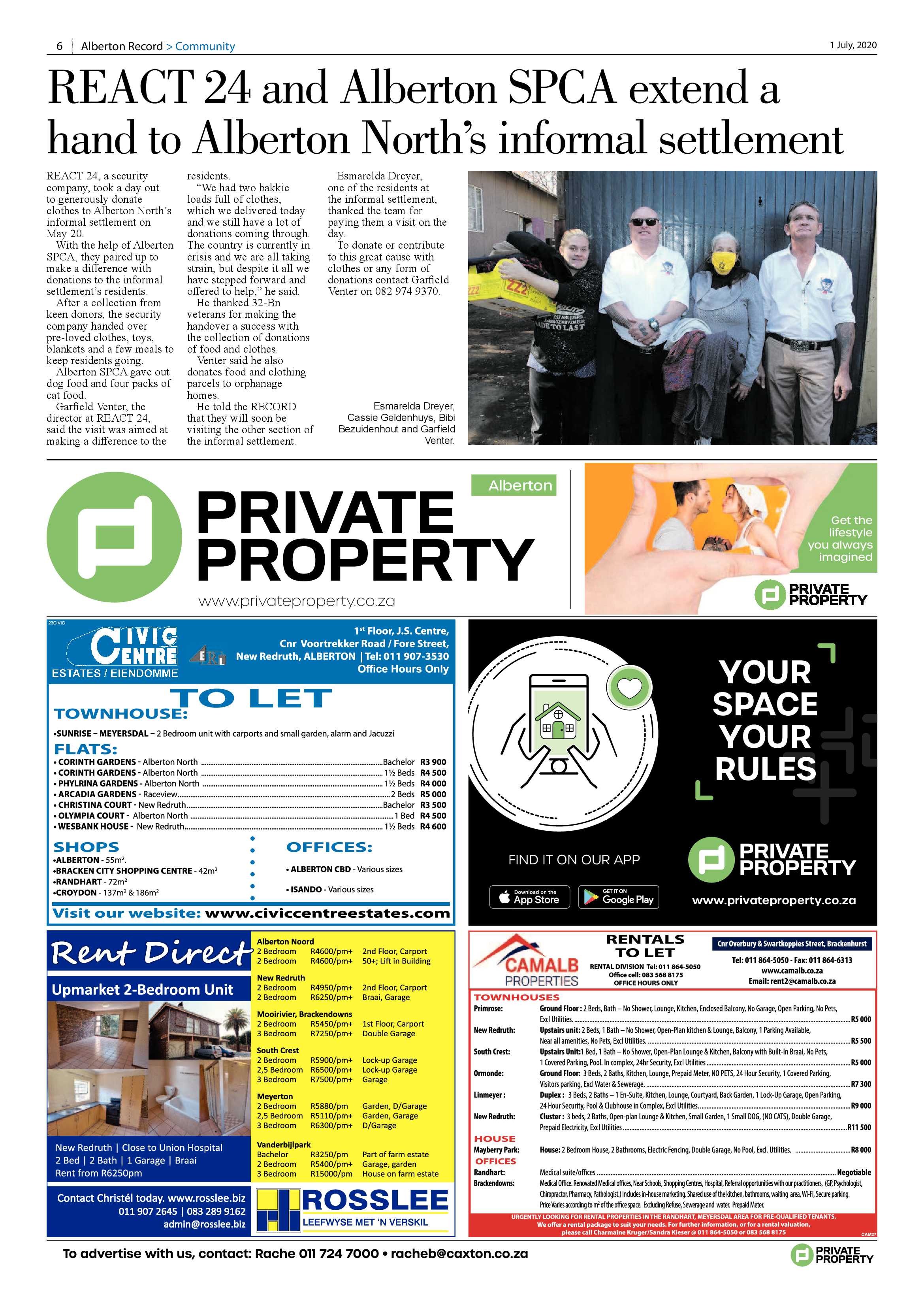Alberton Record 01 July 2020 page 6
