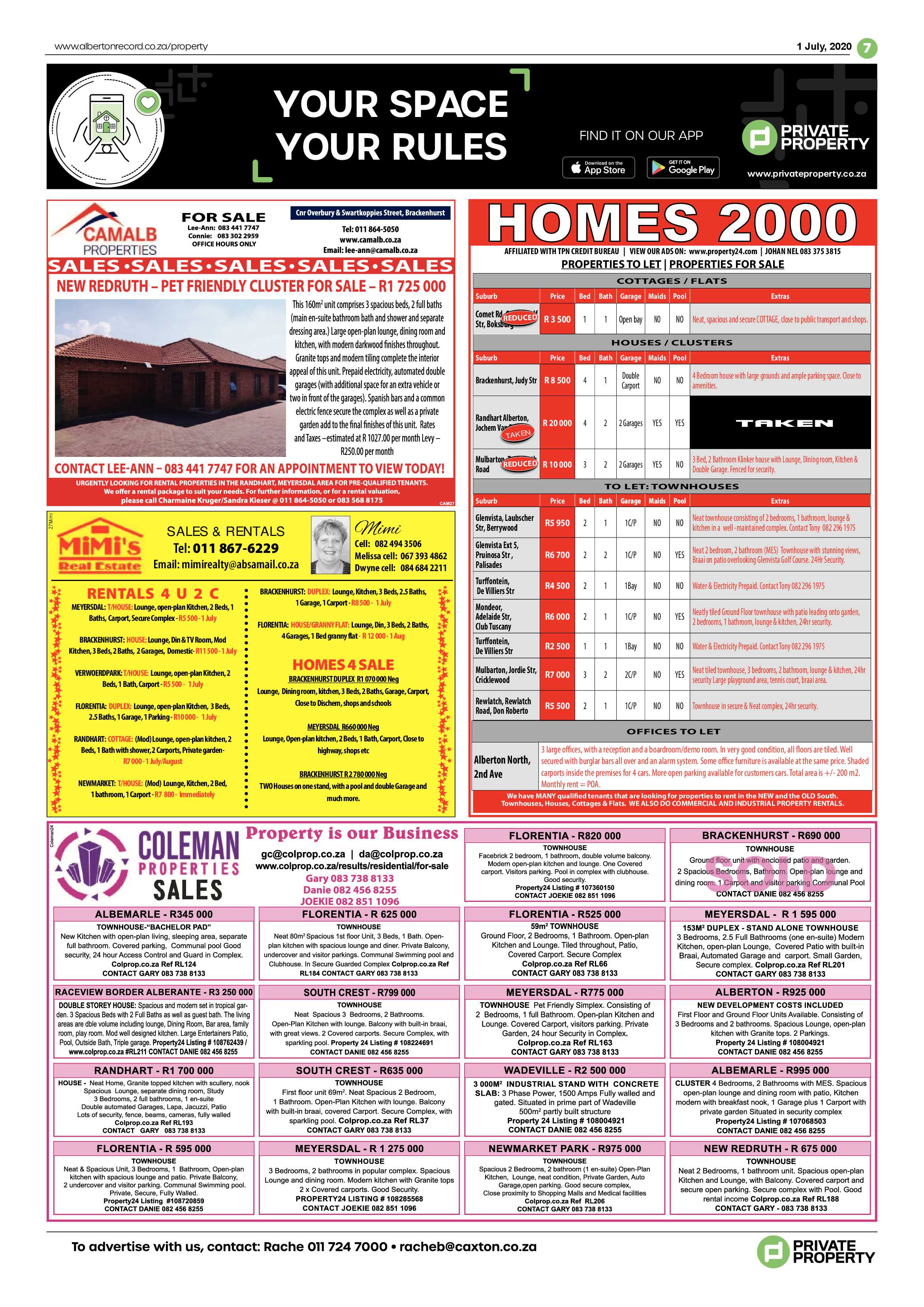 Alberton Record 01 July 2020 page 7