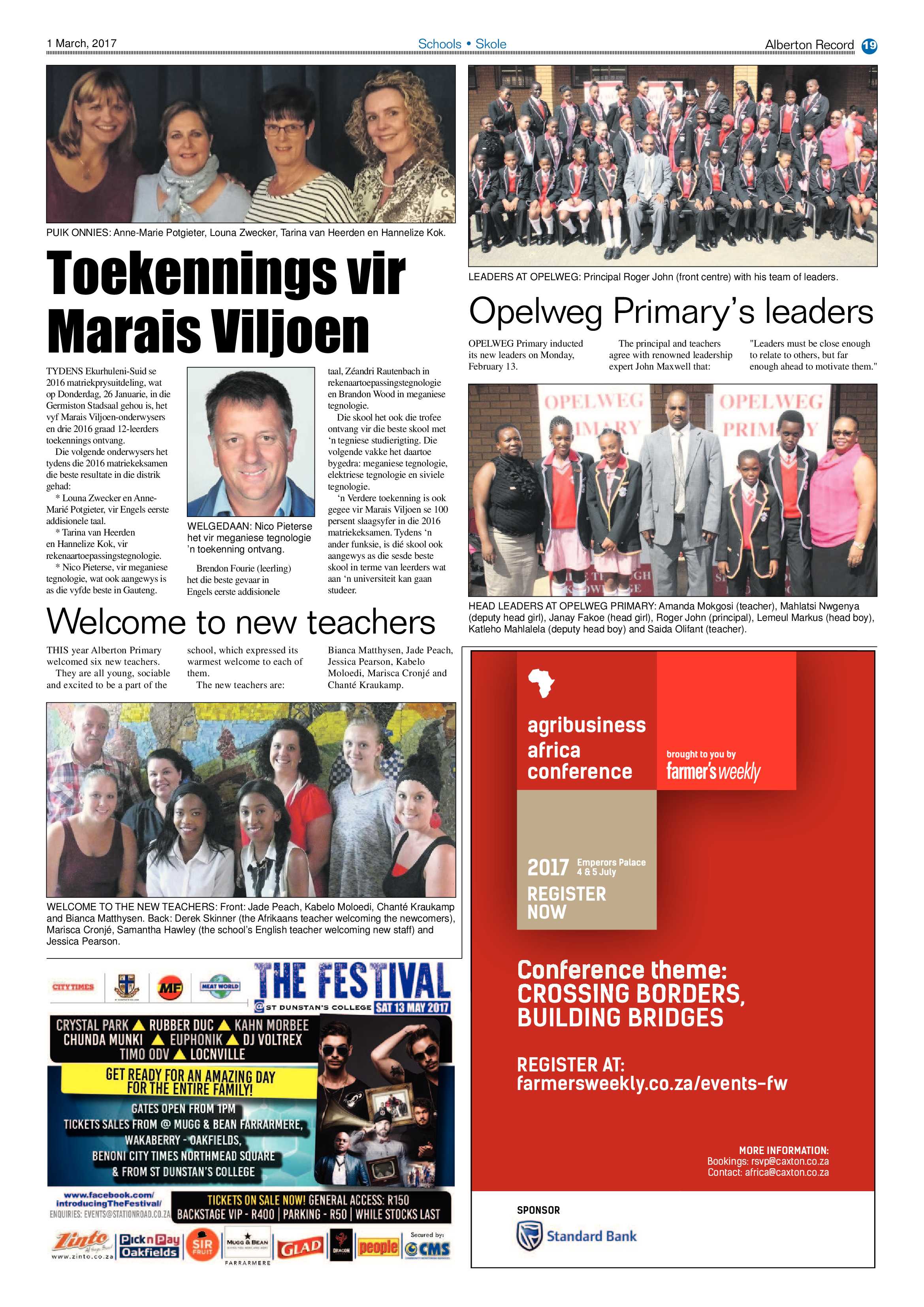Alberton Record 01 March 2017 page 19