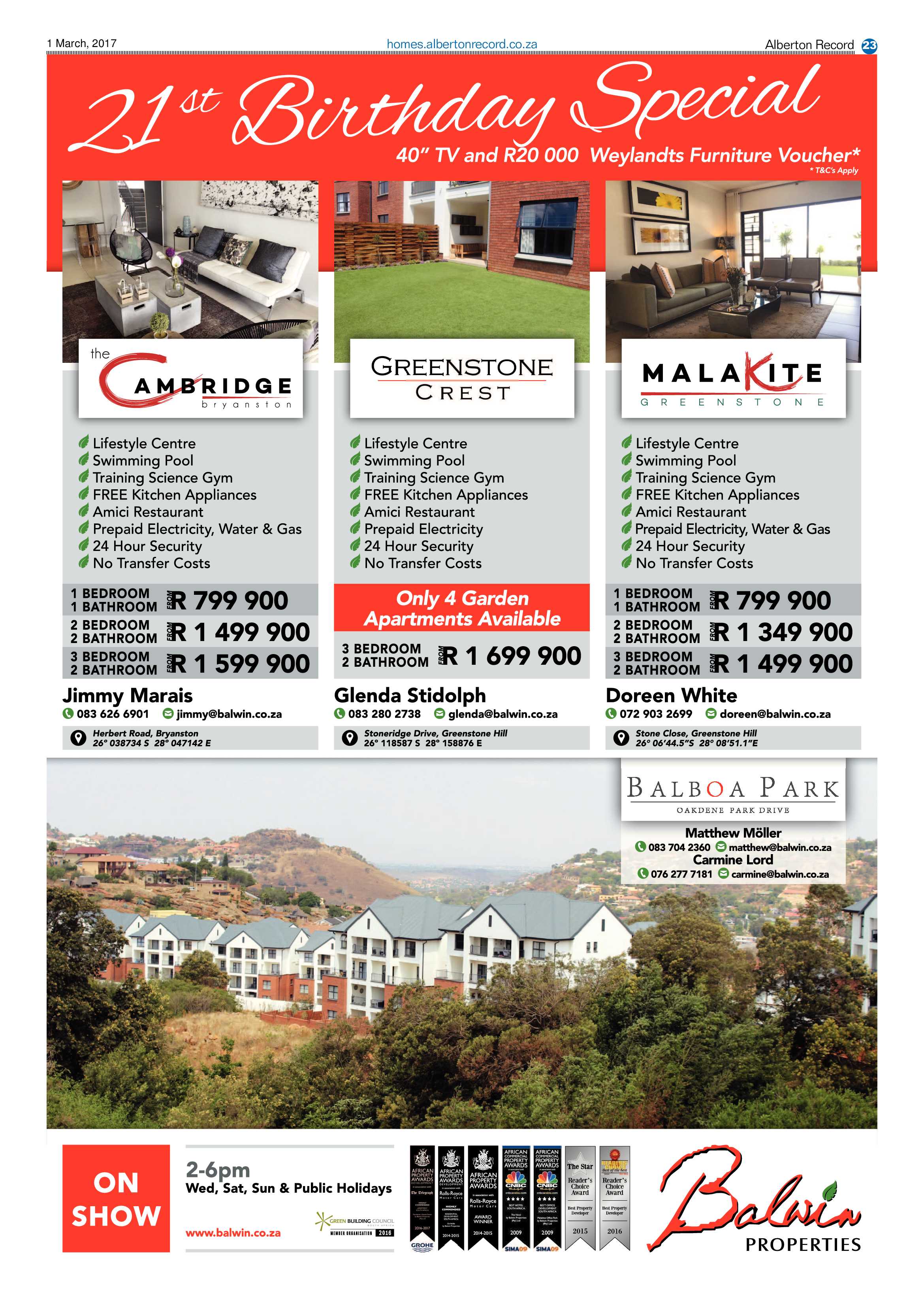 Alberton Record 01 March 2017 page 23
