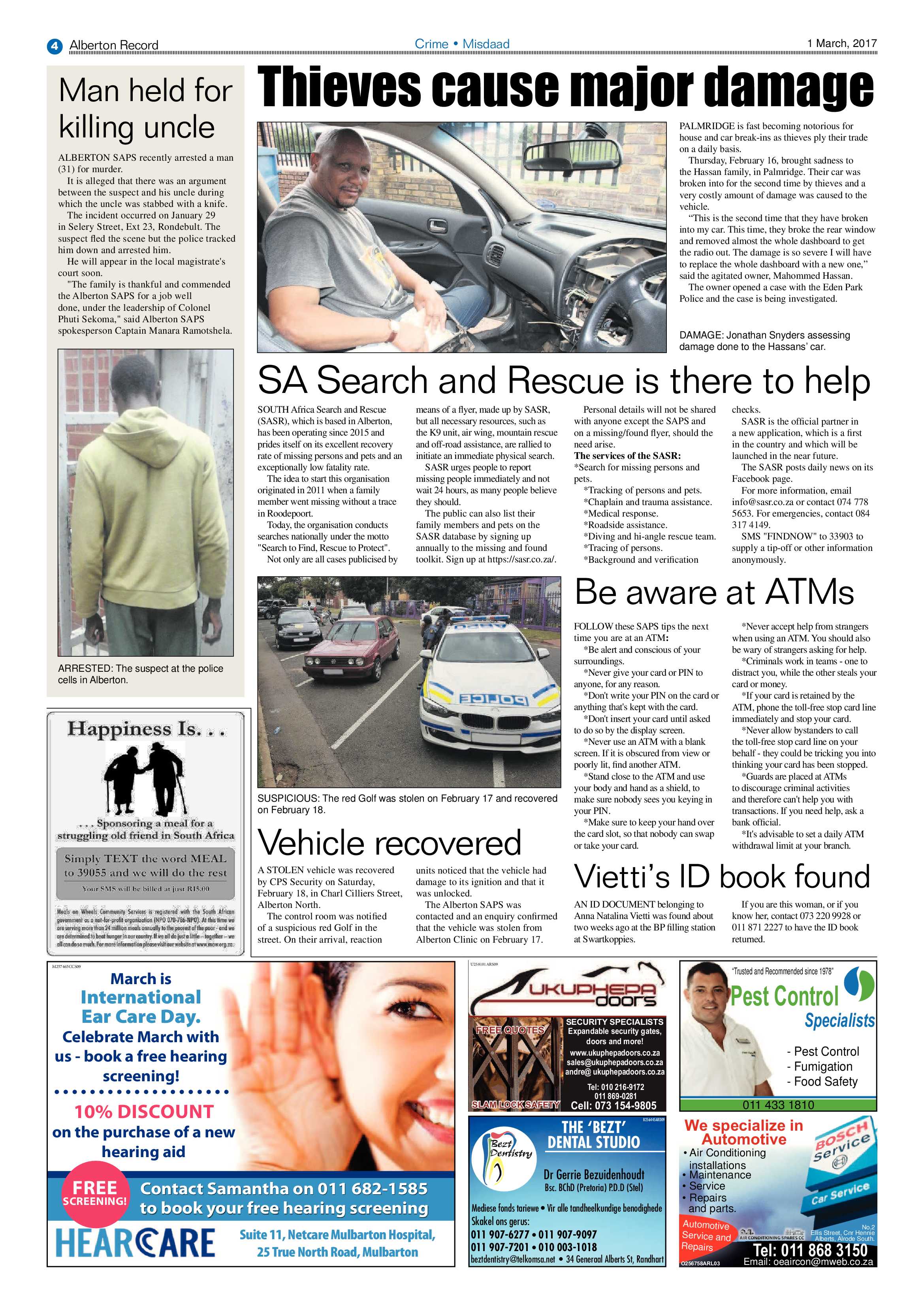 Alberton Record 01 March 2017 page 4