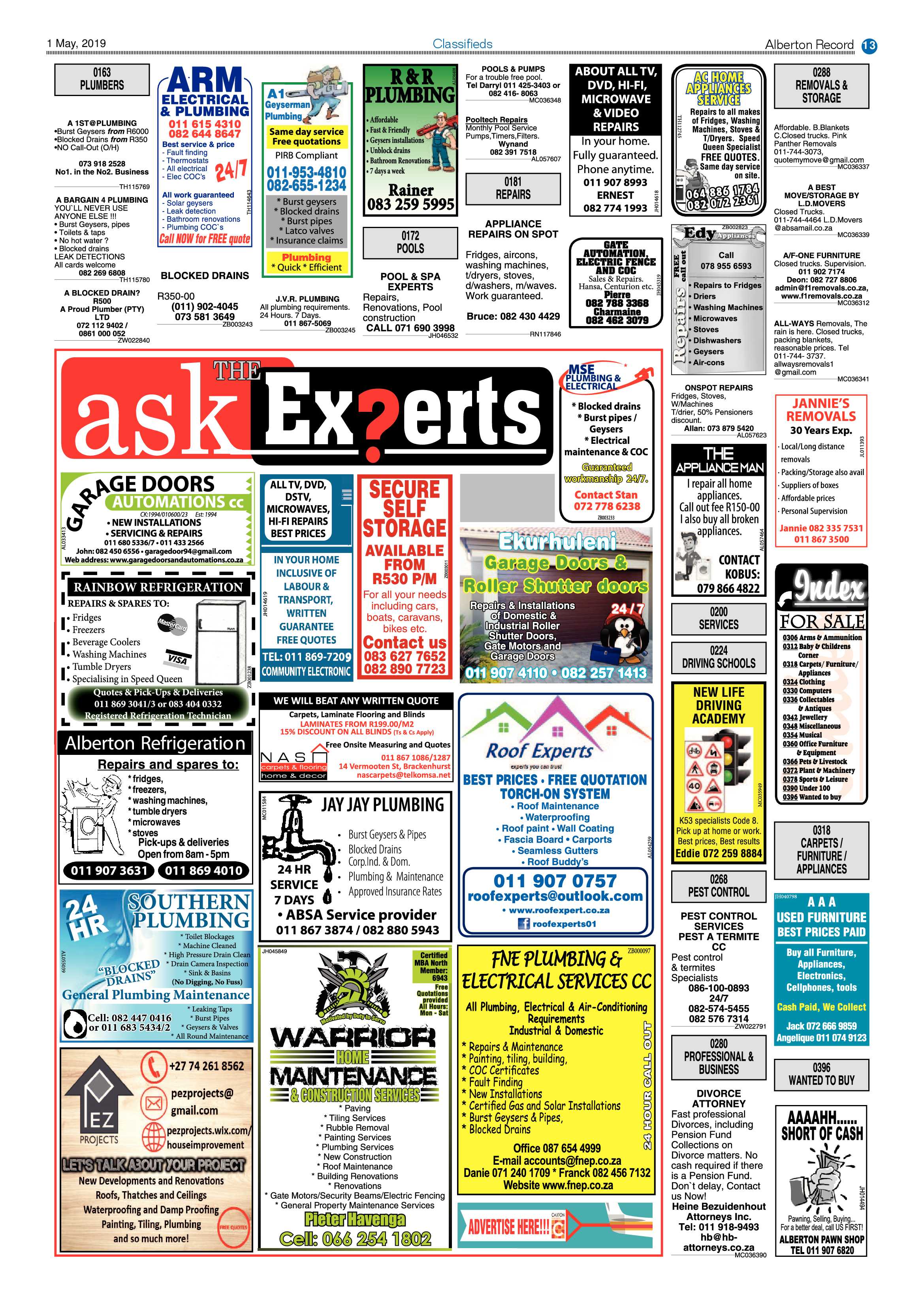 Alberton Record 01 May 2019 page 13