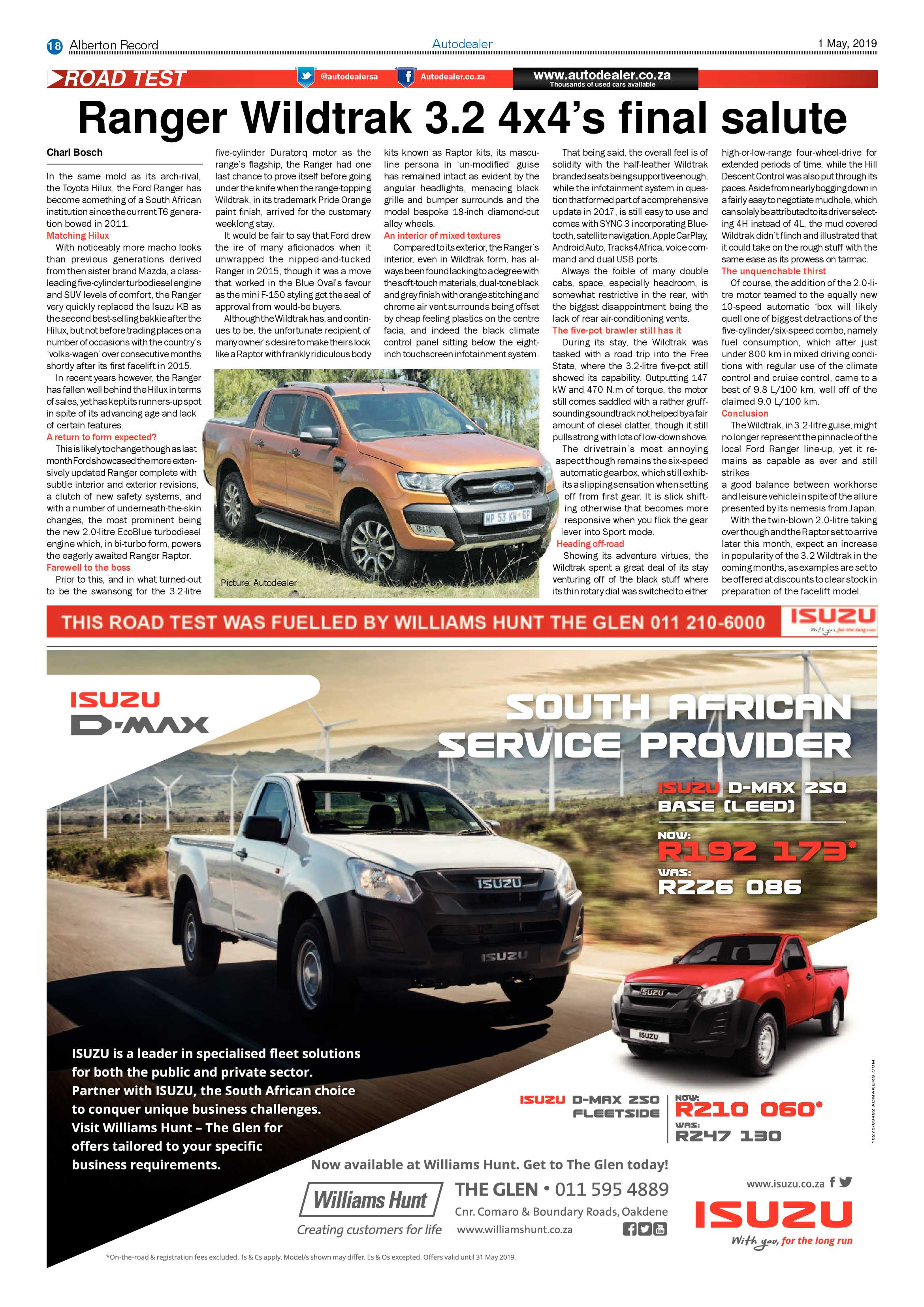 Alberton Record 01 May 2019 page 18