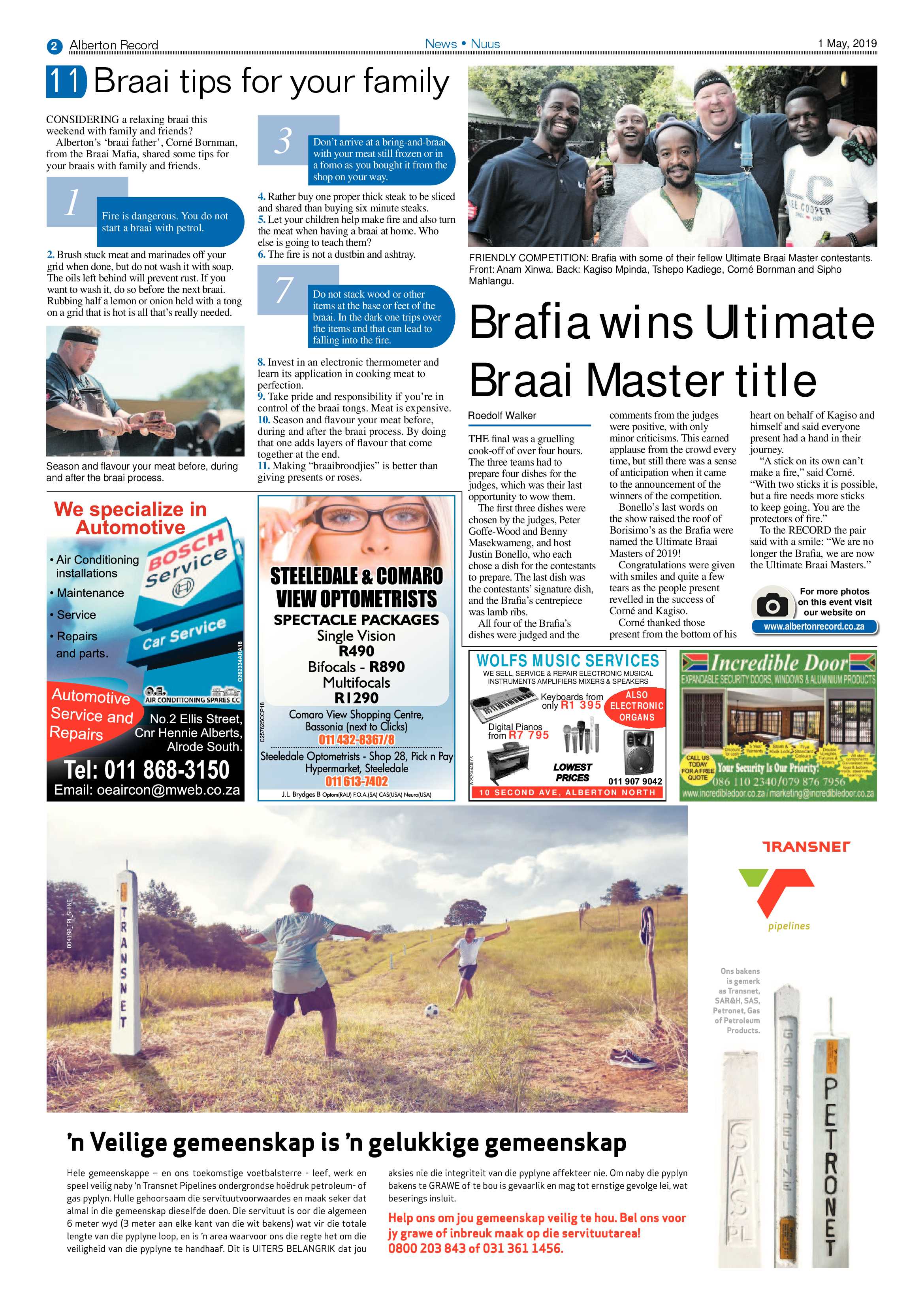 Alberton Record 01 May 2019 page 2