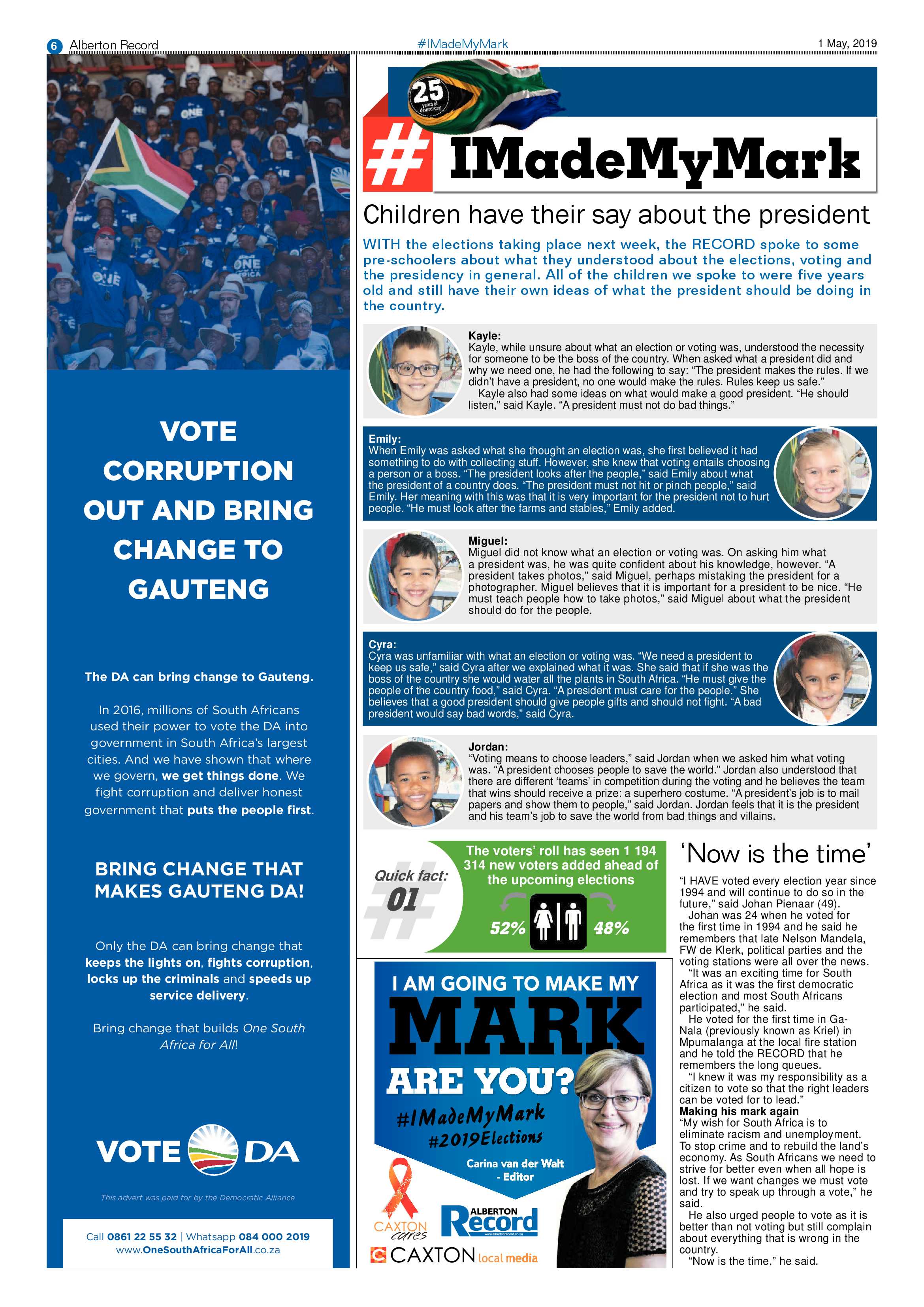 Alberton Record 01 May 2019 page 6