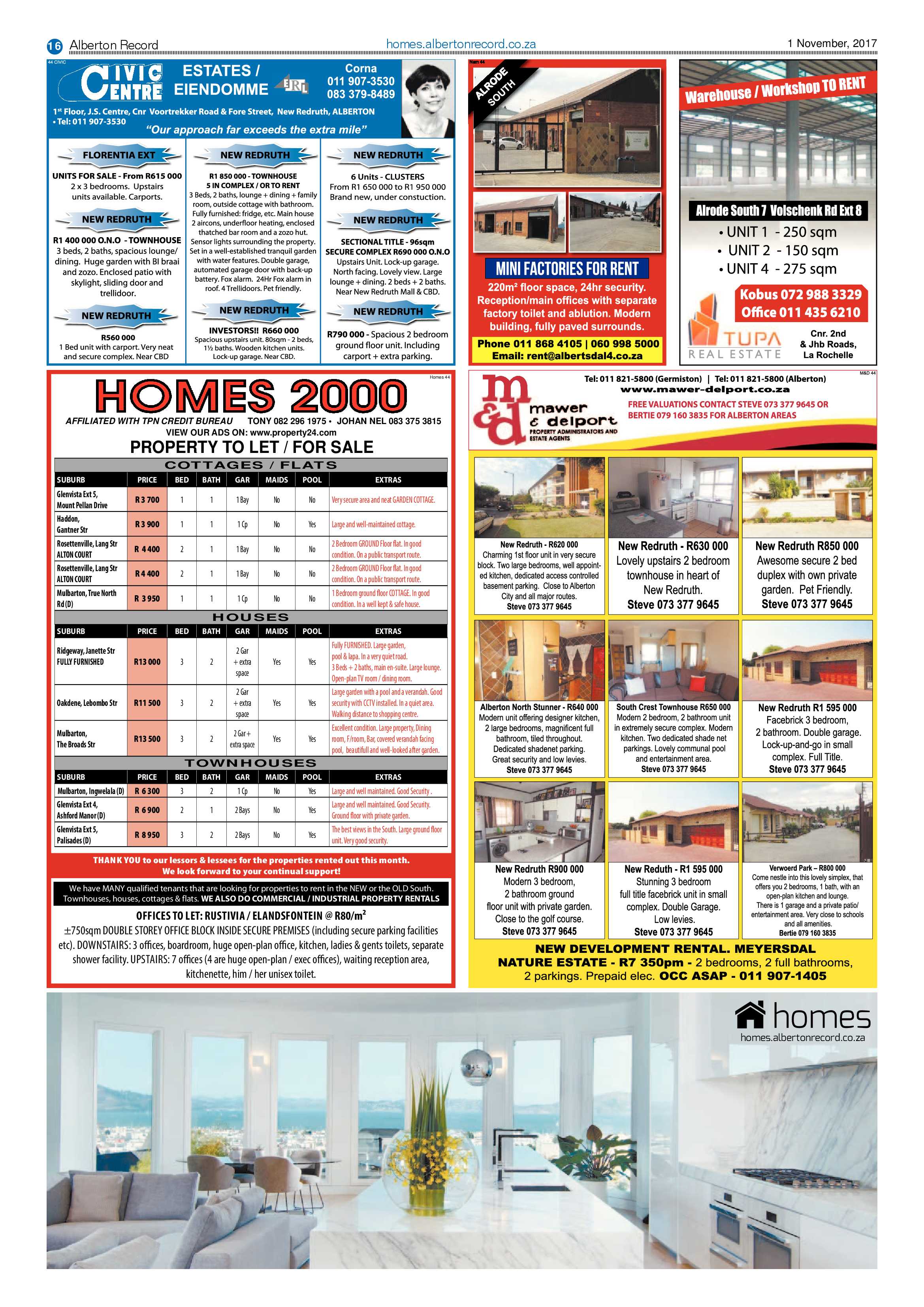 Alberton Record 01 November 2017 page 16