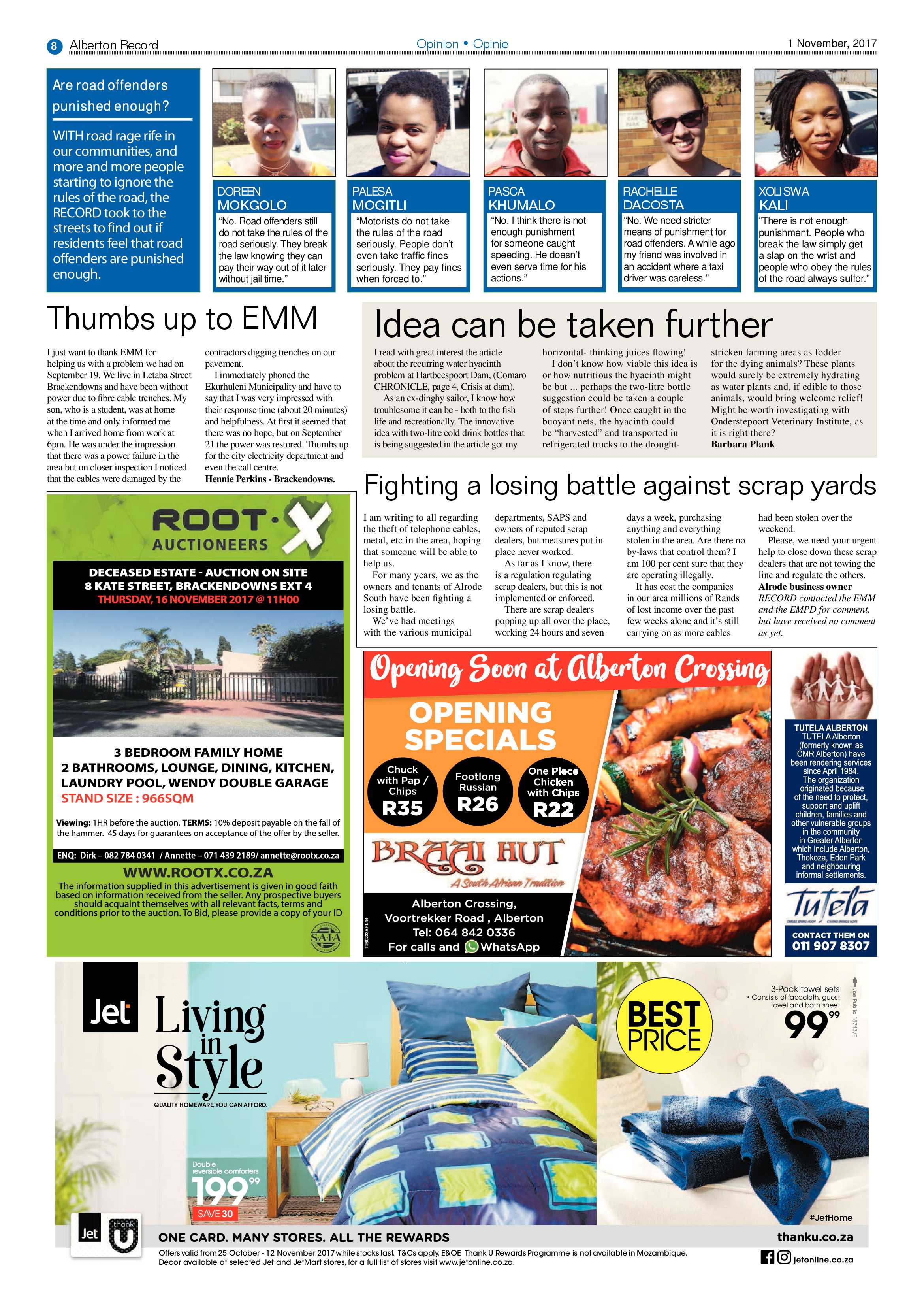 Alberton Record 01 November 2017 page 8