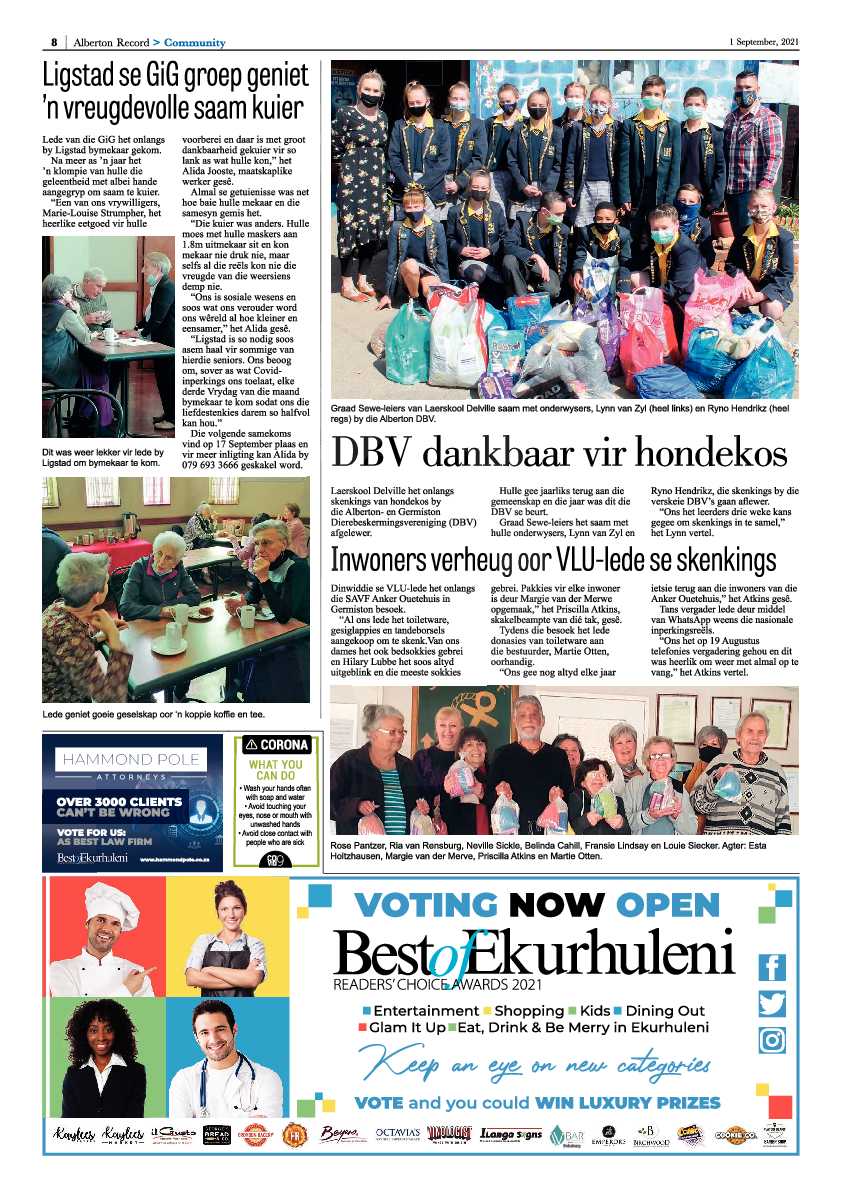 Alberton Record 01 September 2021 page 8