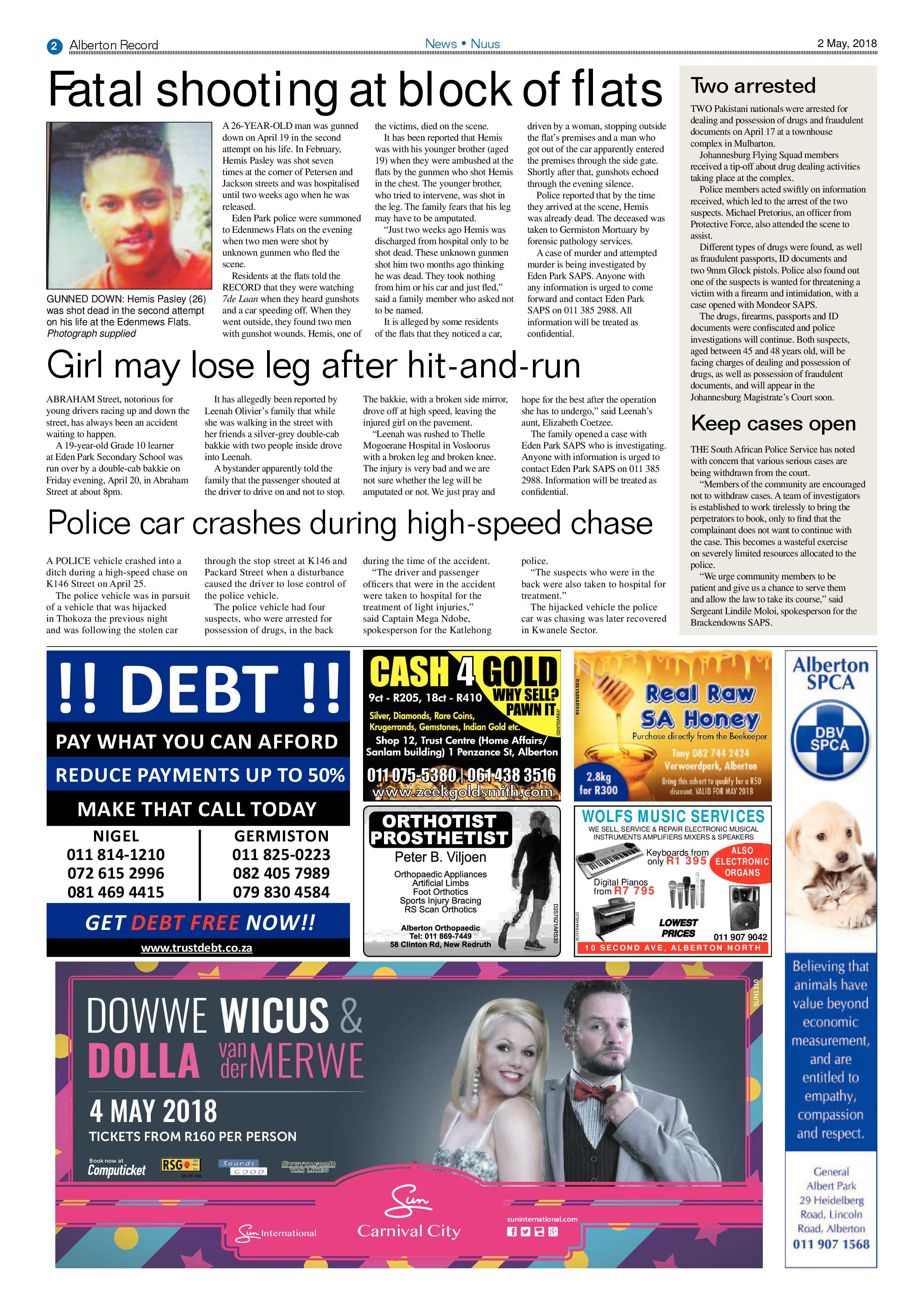 Alberton Record 02 May 2018 page 2