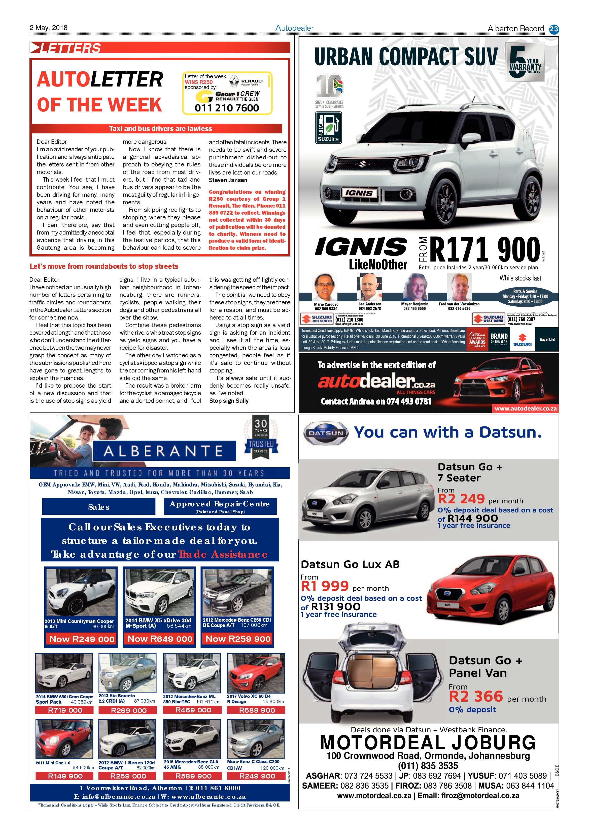 Alberton Record 02 May 2018 page 23