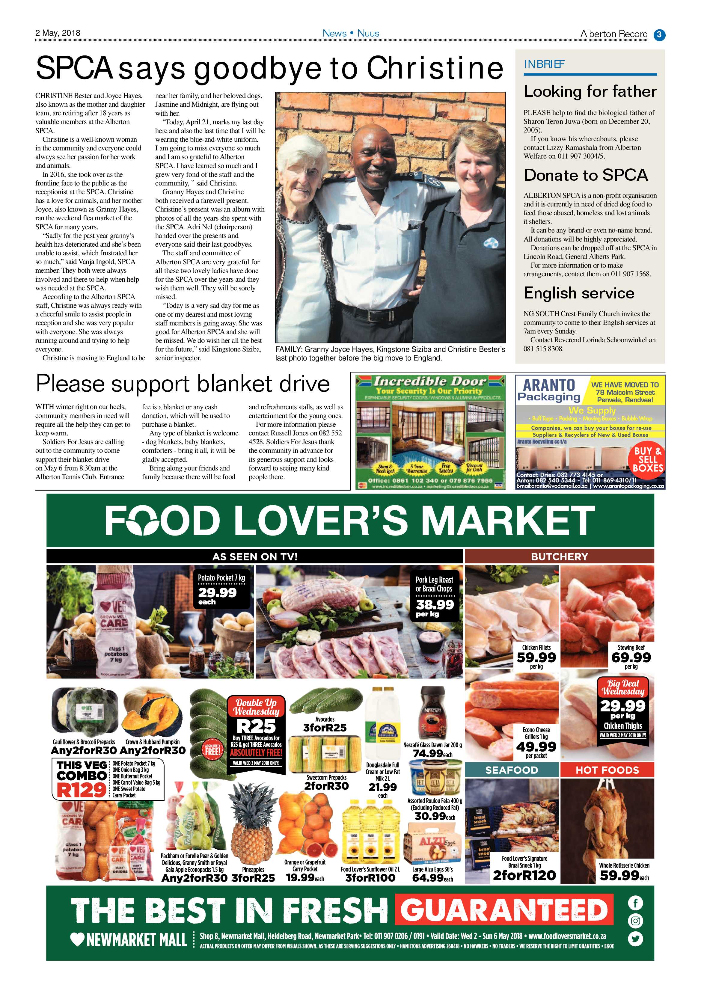 Alberton Record 02 May 2018 page 3