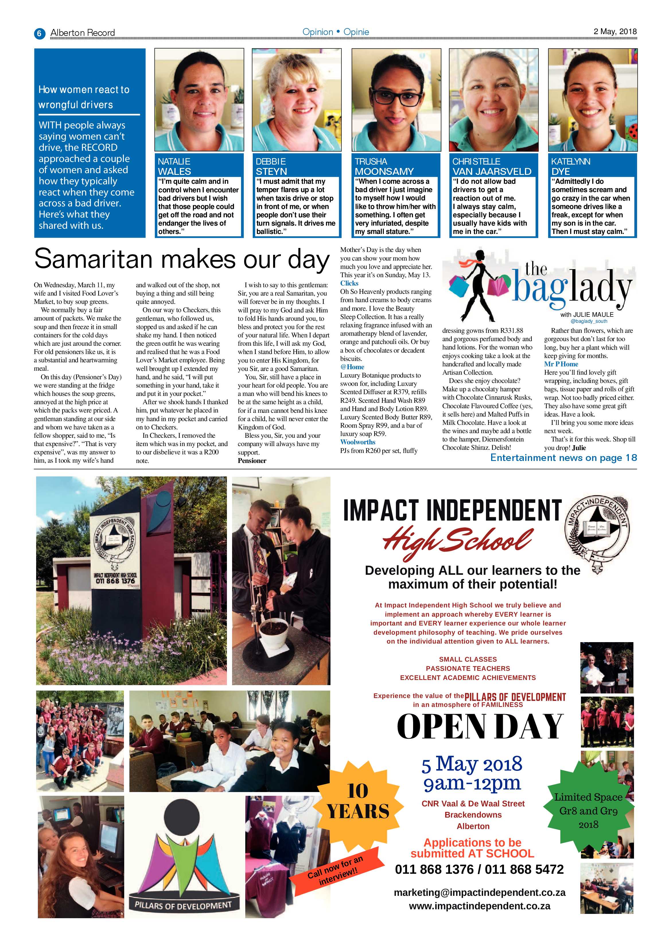 Alberton Record 02 May 2018 page 6