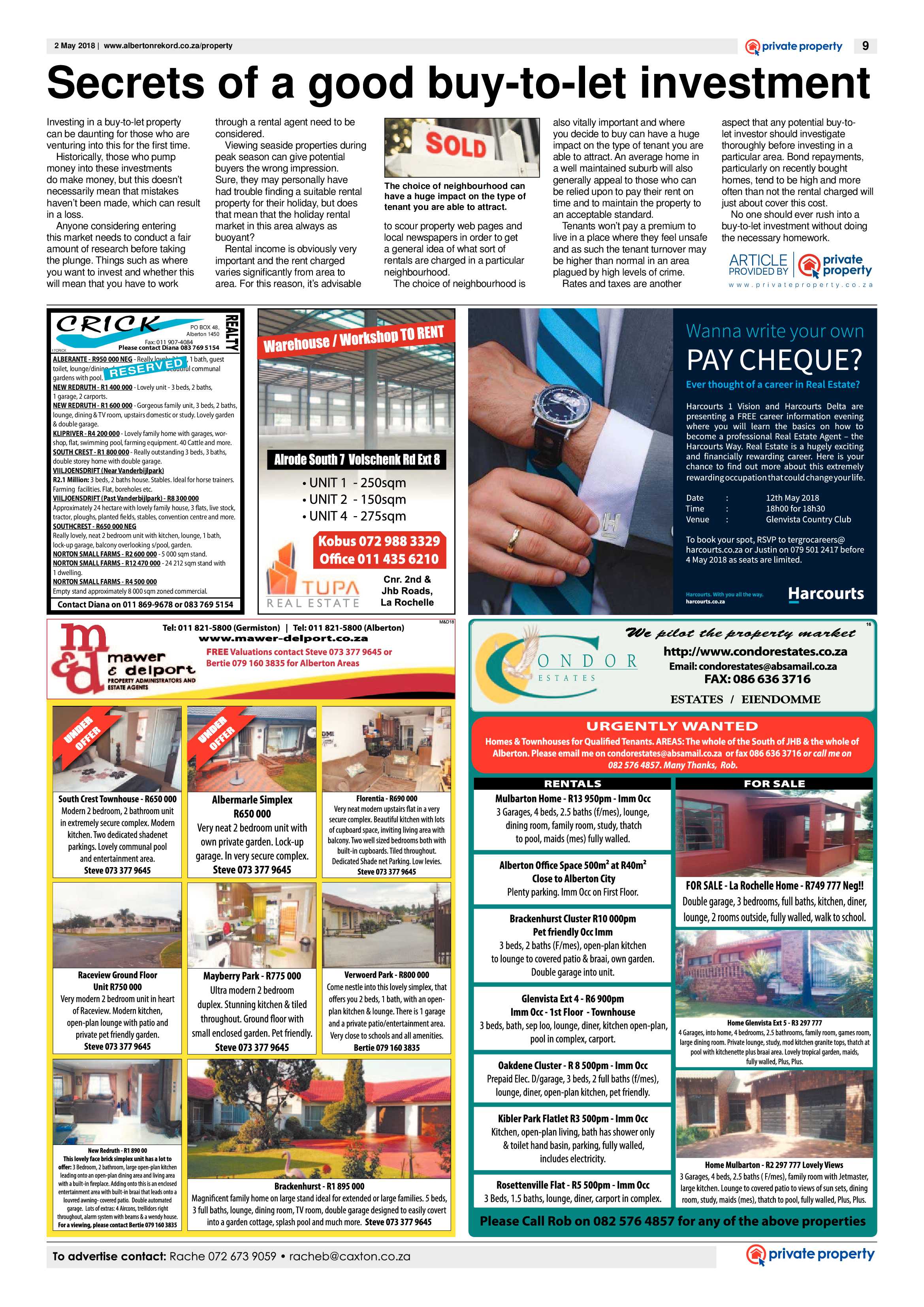 Alberton Record 02 May 2018 page 9