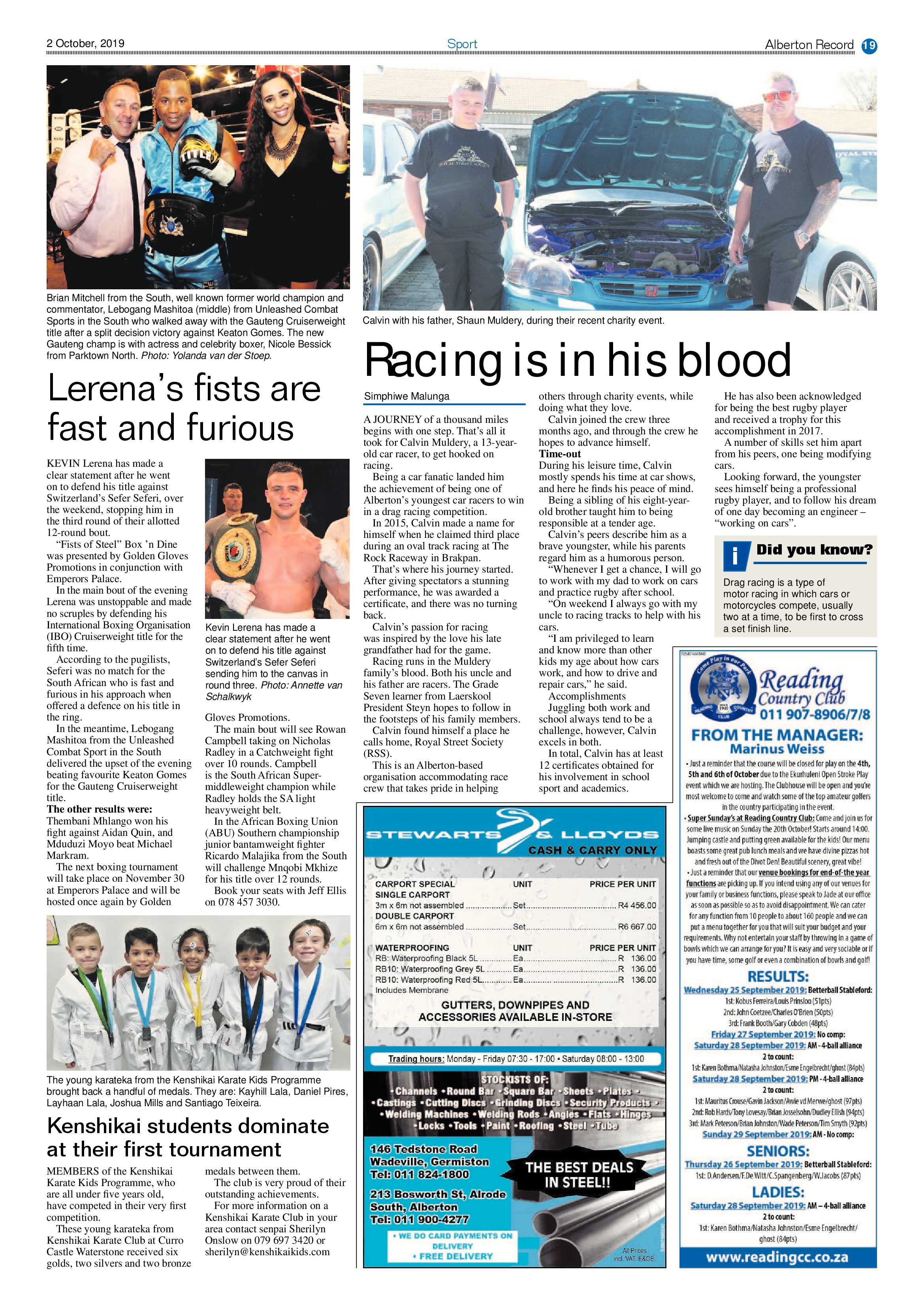 Alberton Record 02 October 2019 page 23