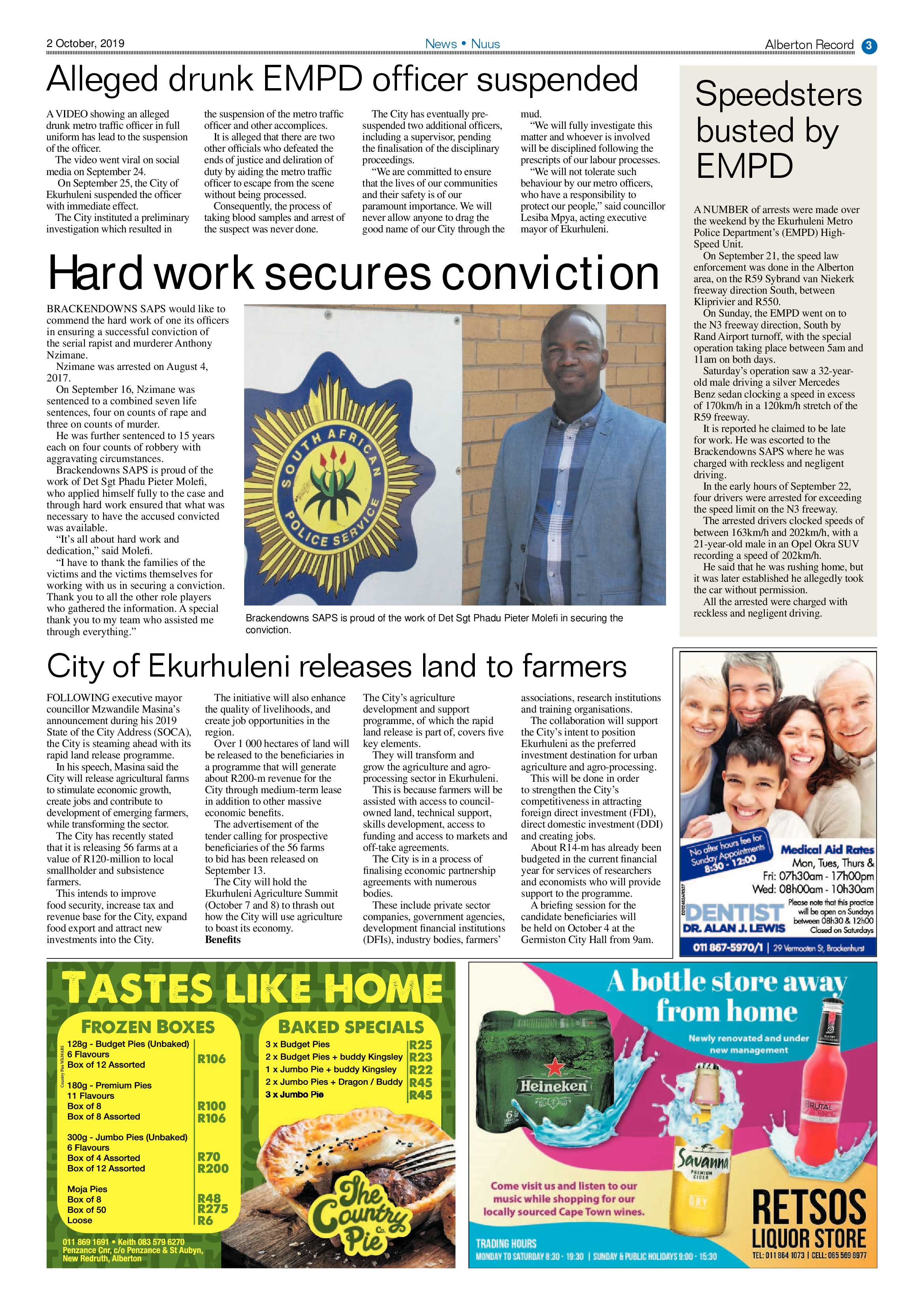 Alberton Record 02 October 2019 page 3