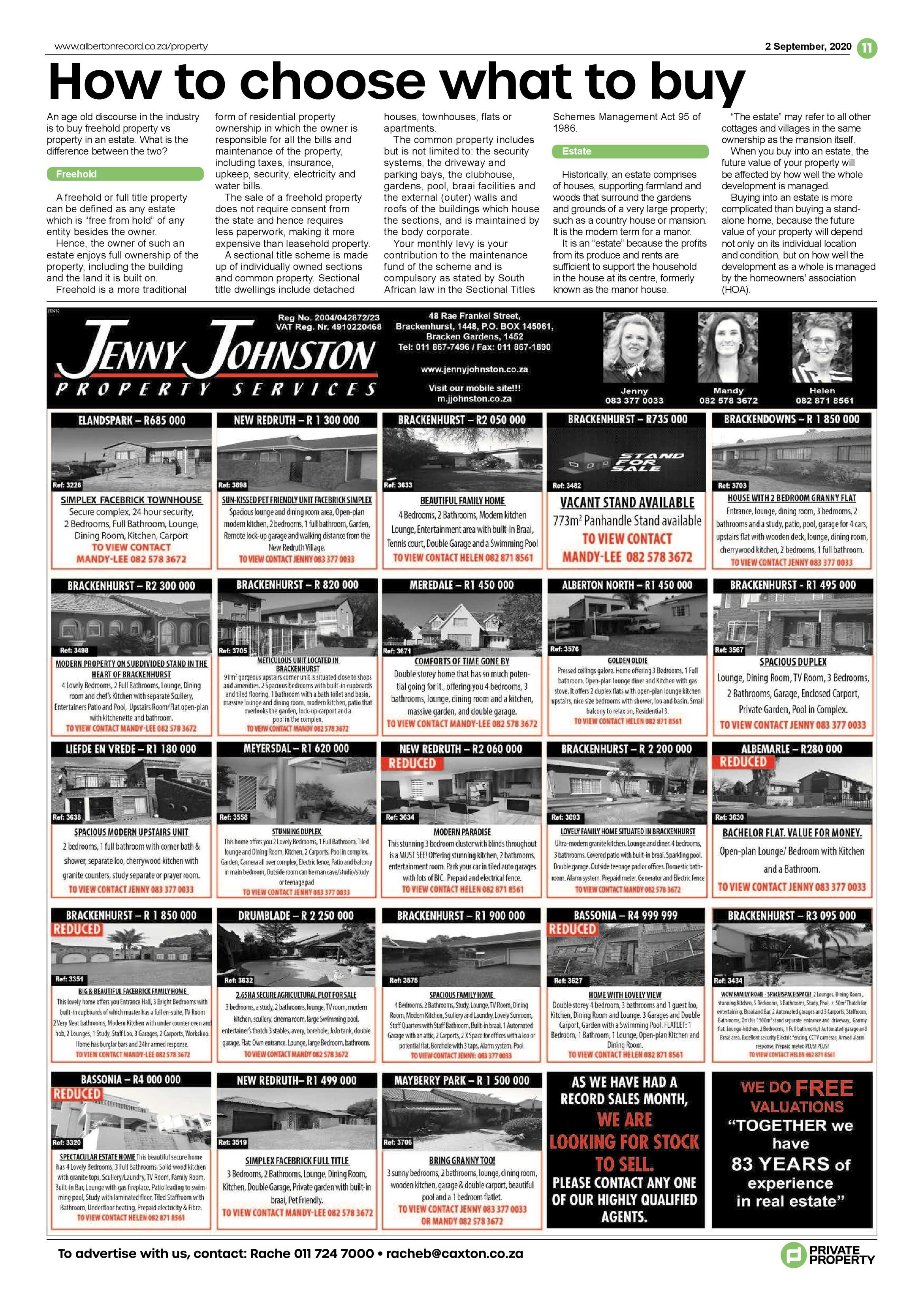 Alberton Record 02 September 2020 page 11