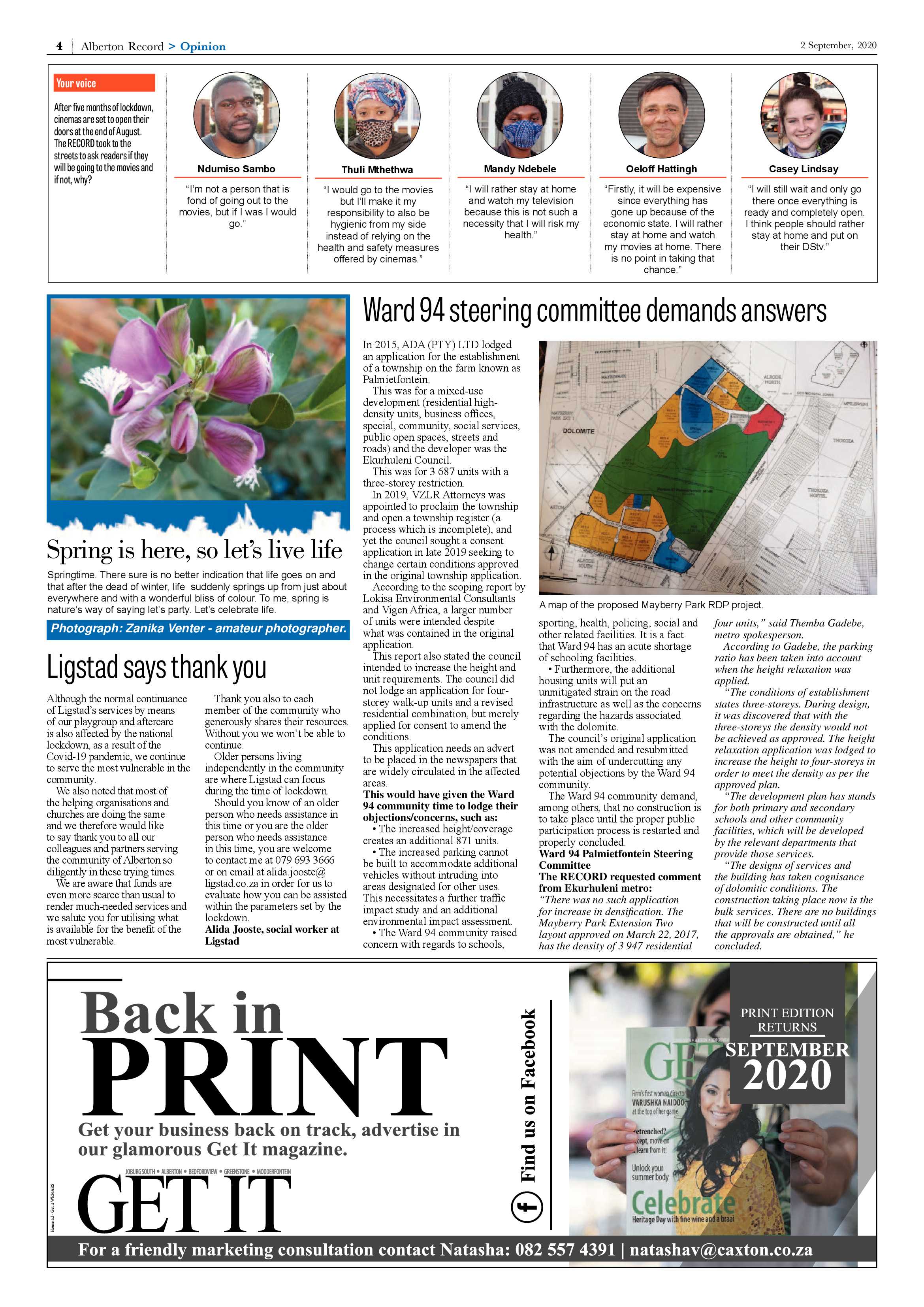 Alberton Record 02 September 2020 page 4