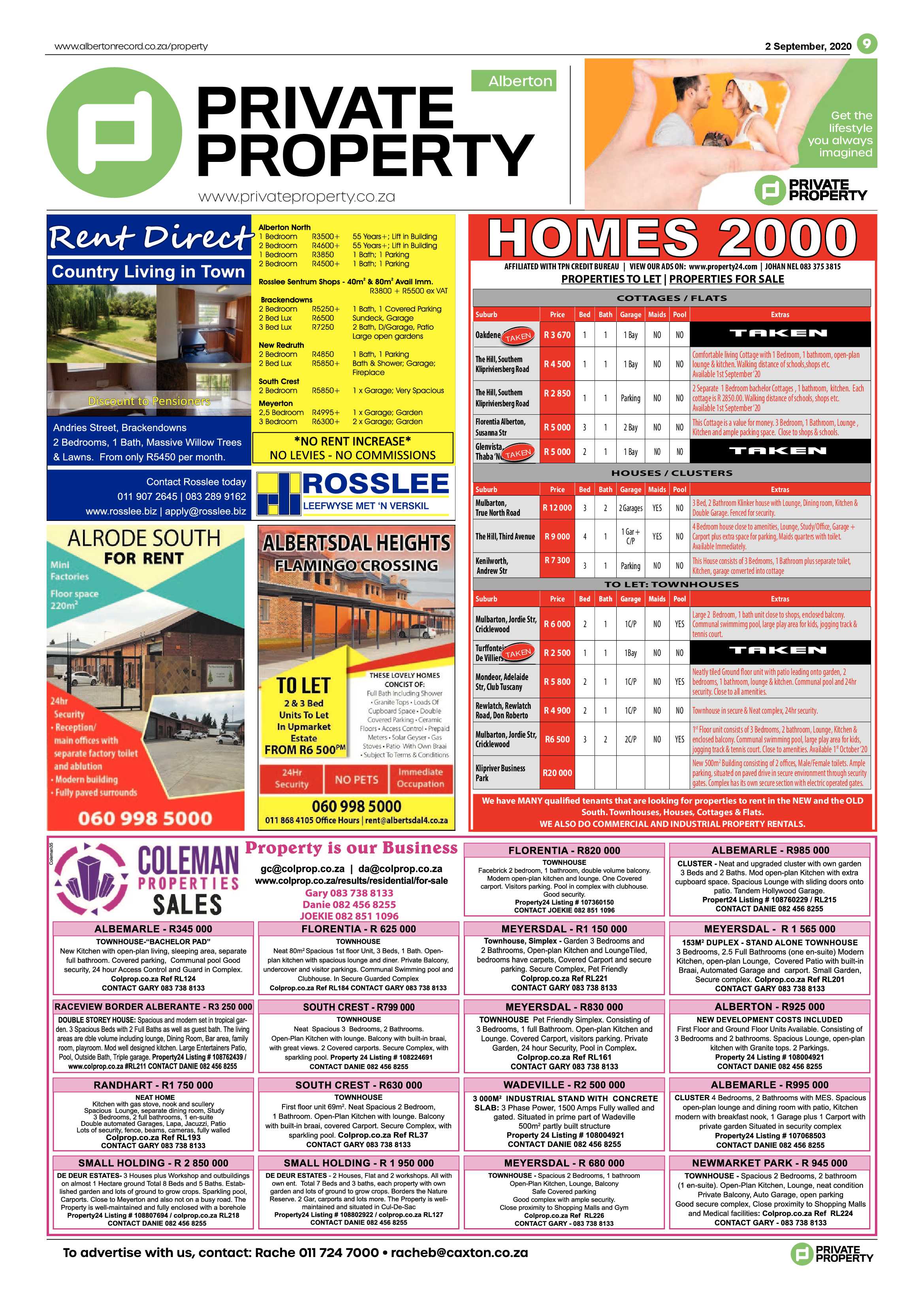 Alberton Record 02 September 2020 page 9