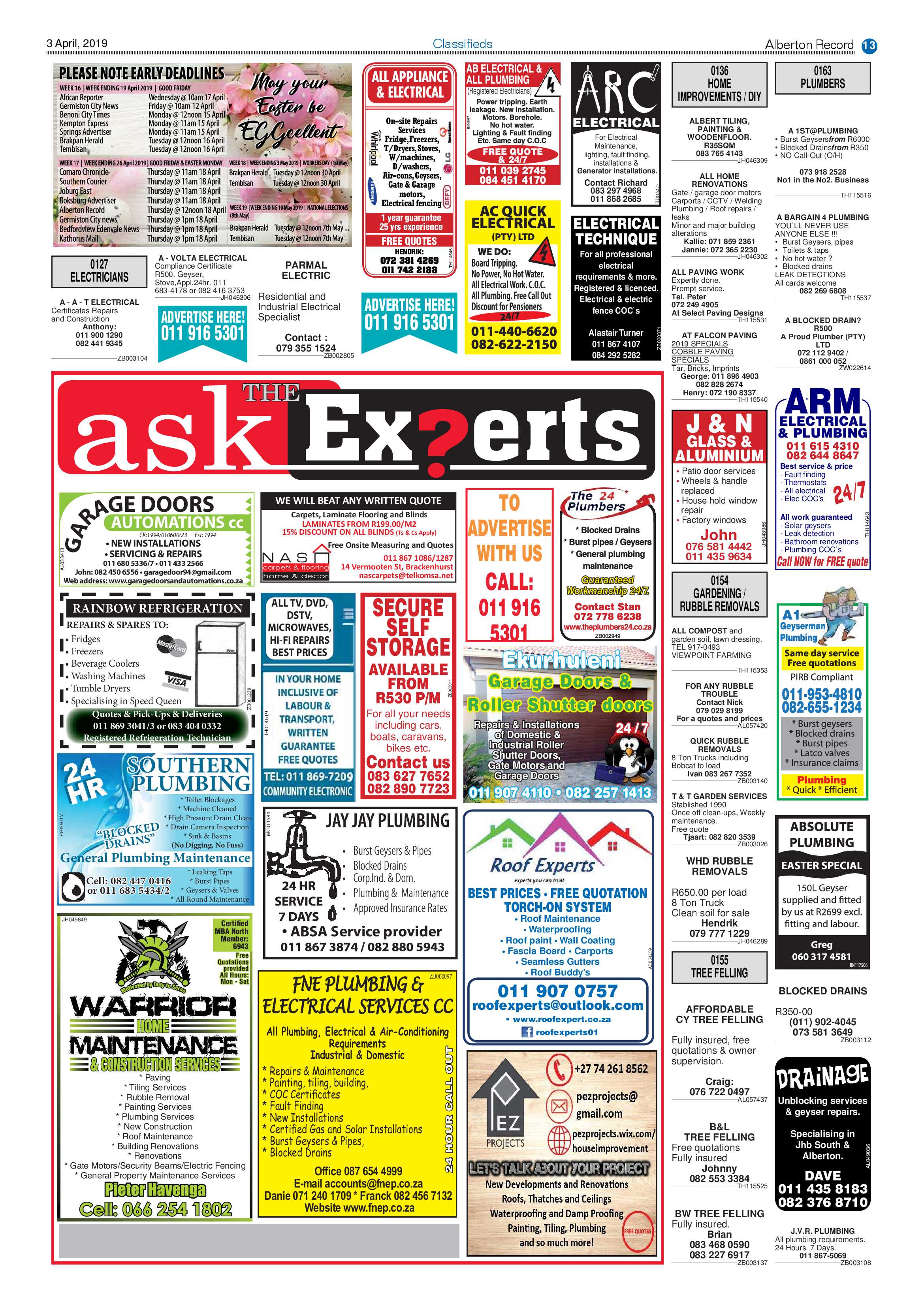 Alberton Record 03 April 2019 page 13