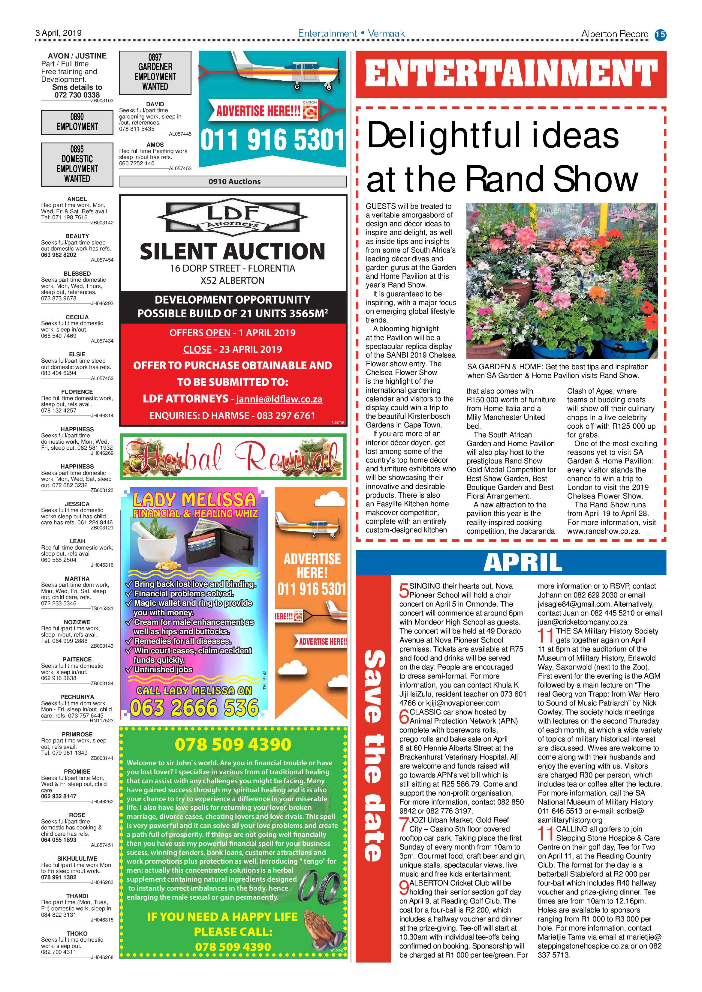 Alberton Record 03 April 2019 page 15