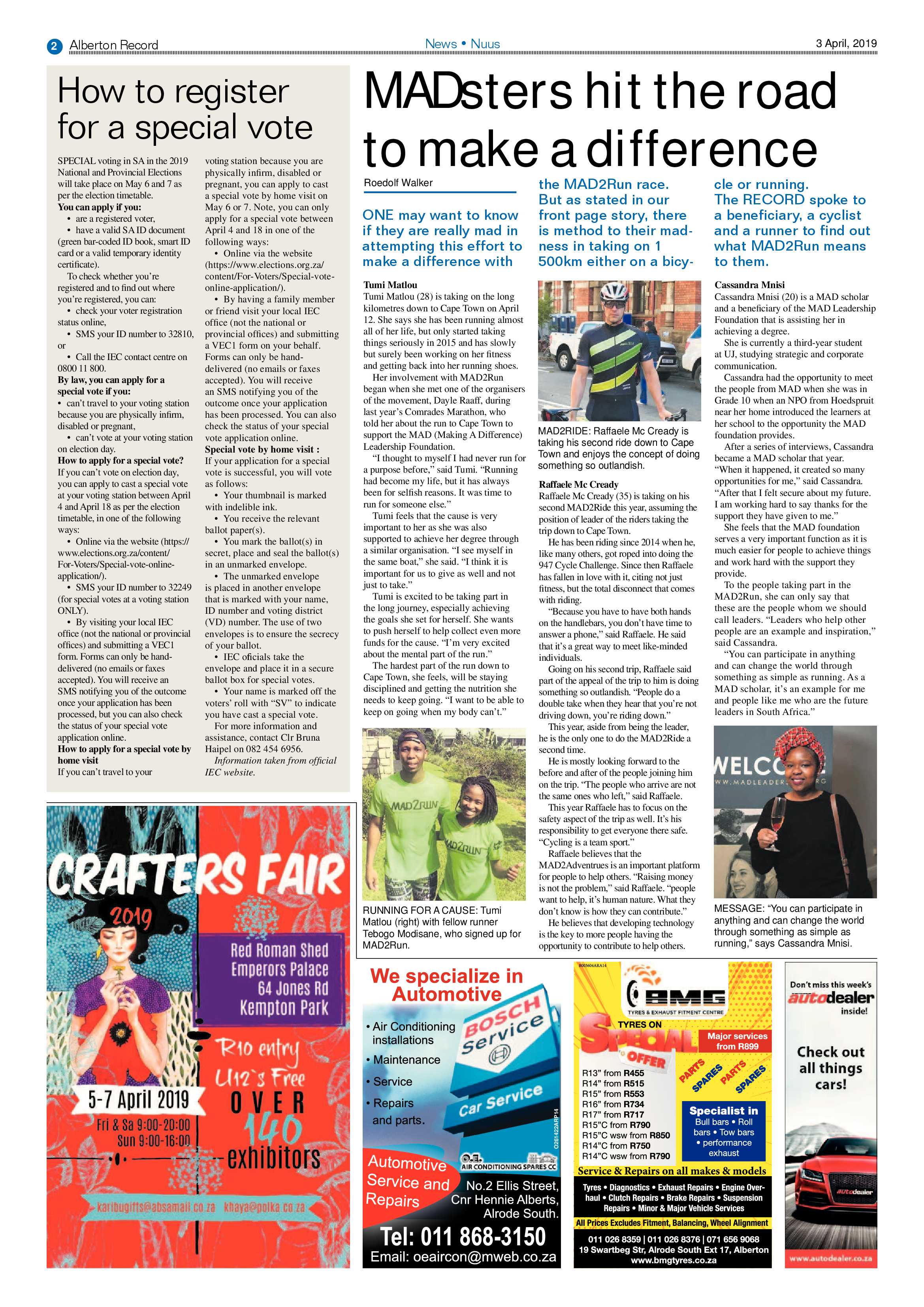Alberton Record 03 April 2019 page 2