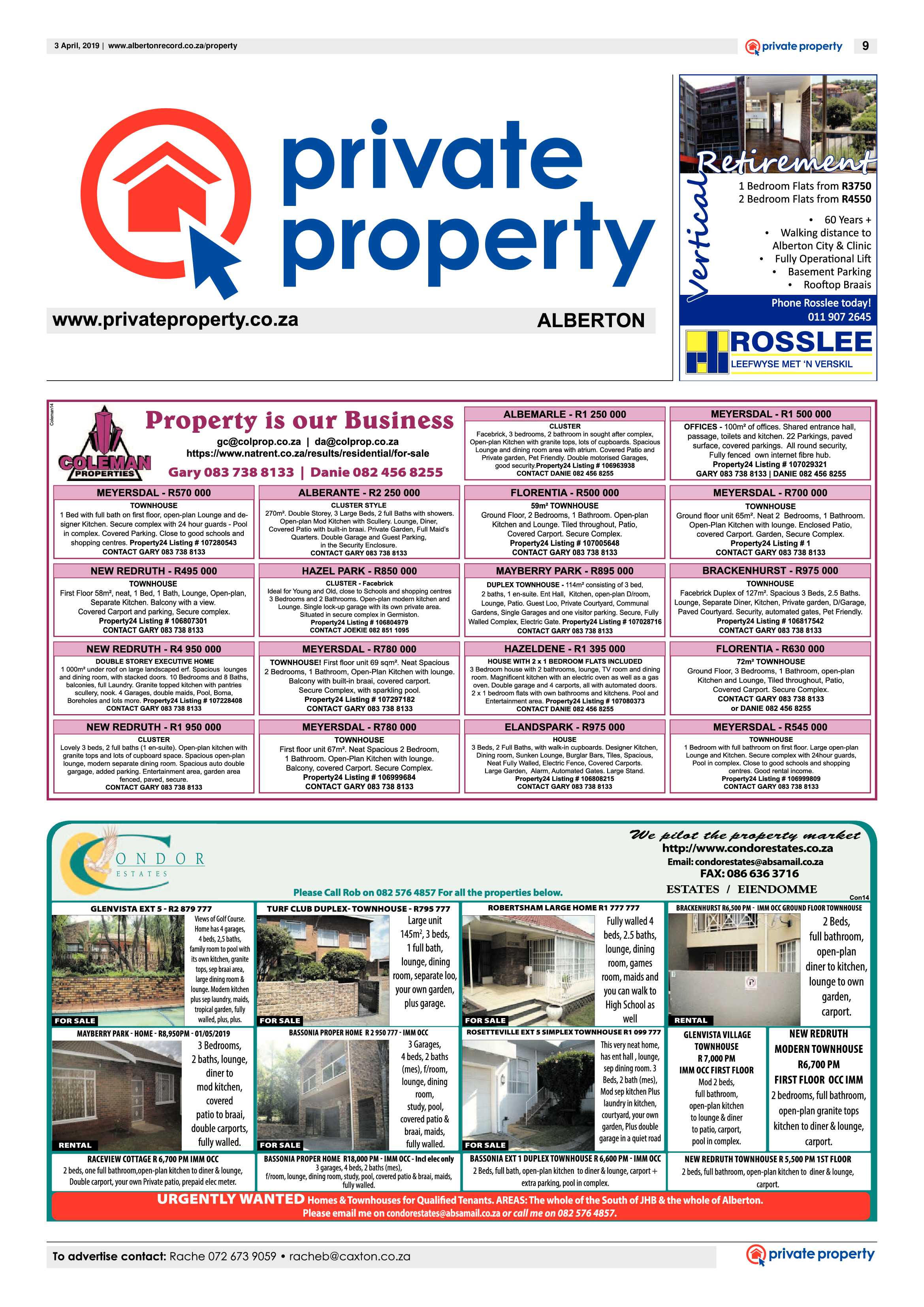 Alberton Record 03 April 2019 page 9