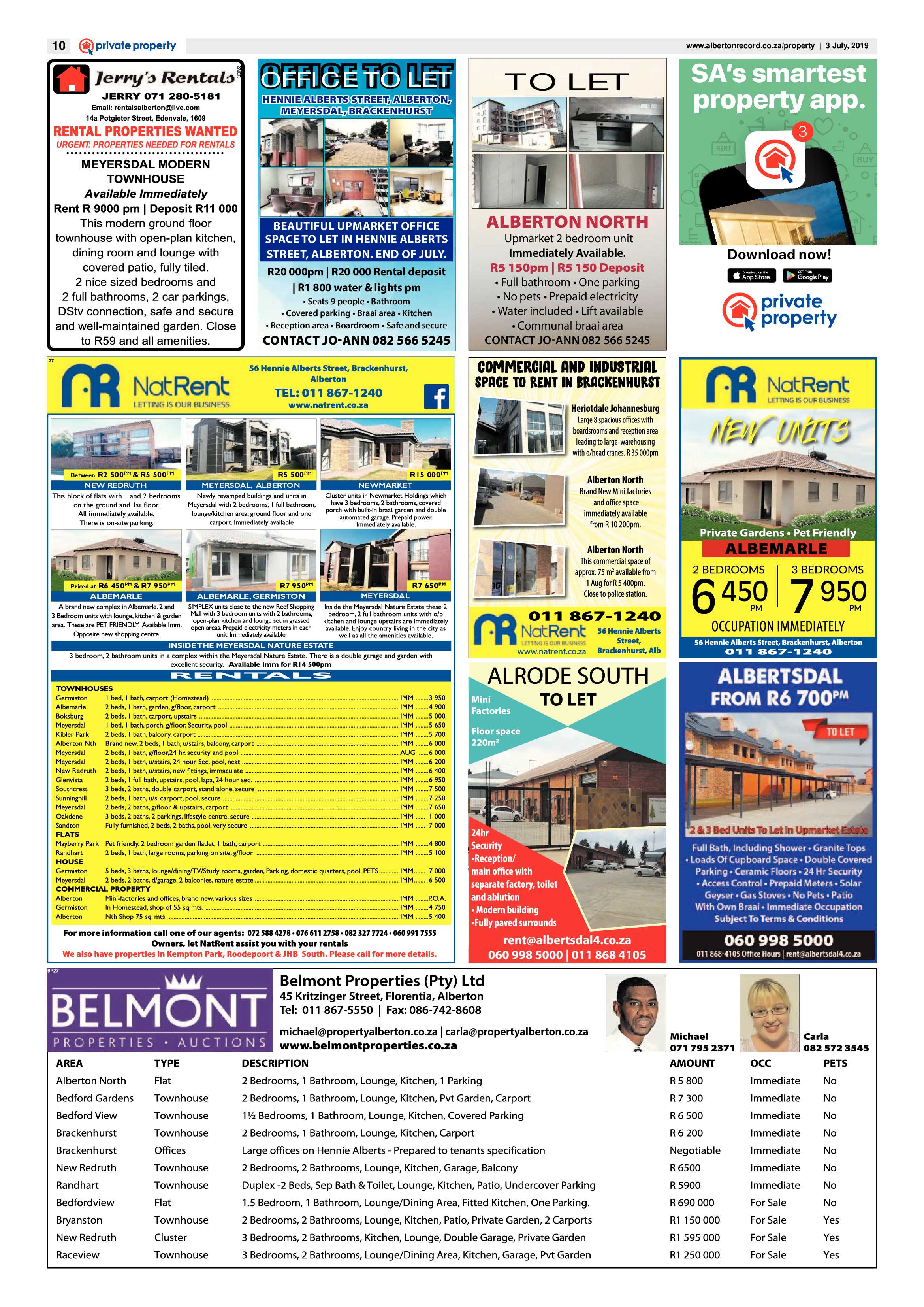 Alberton Record 03 July 2019 page 10