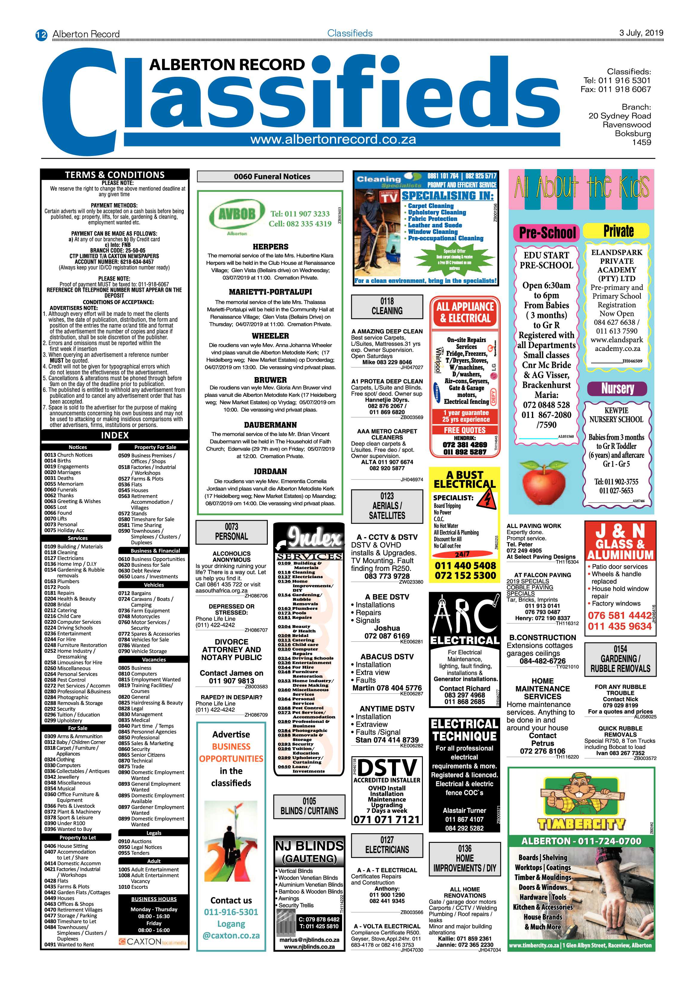 Alberton Record 03 July 2019 page 12