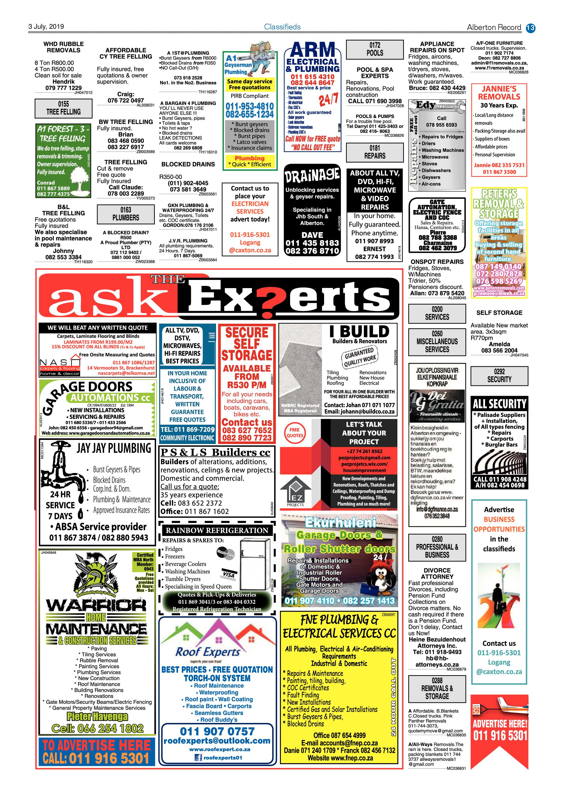 Alberton Record 03 July 2019 page 13
