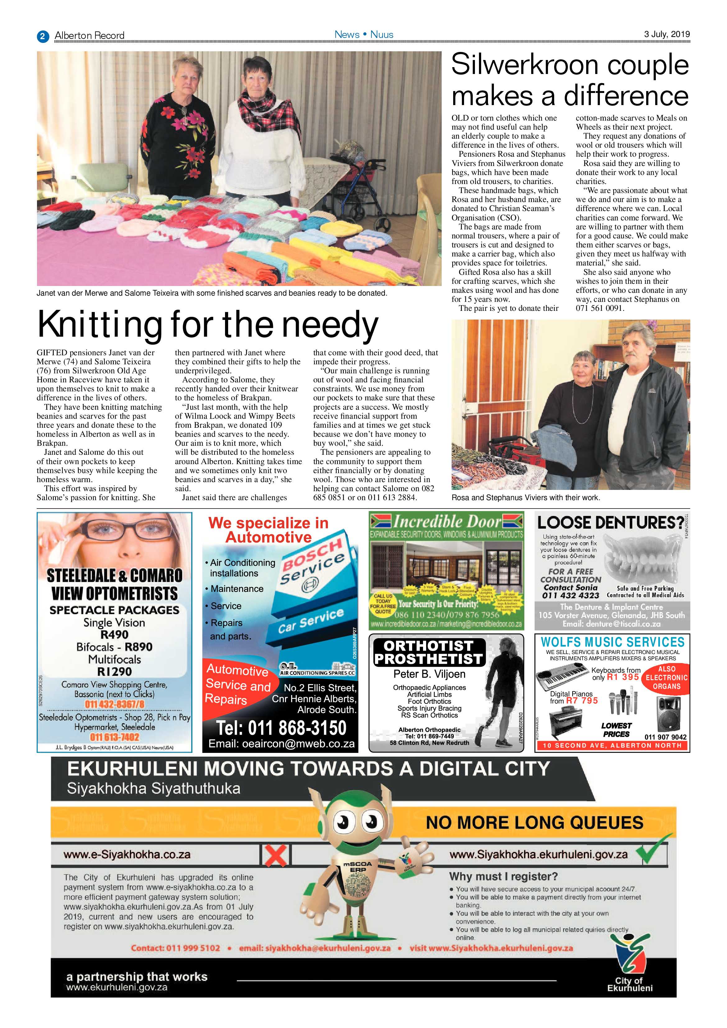 Alberton Record 03 July 2019 page 2