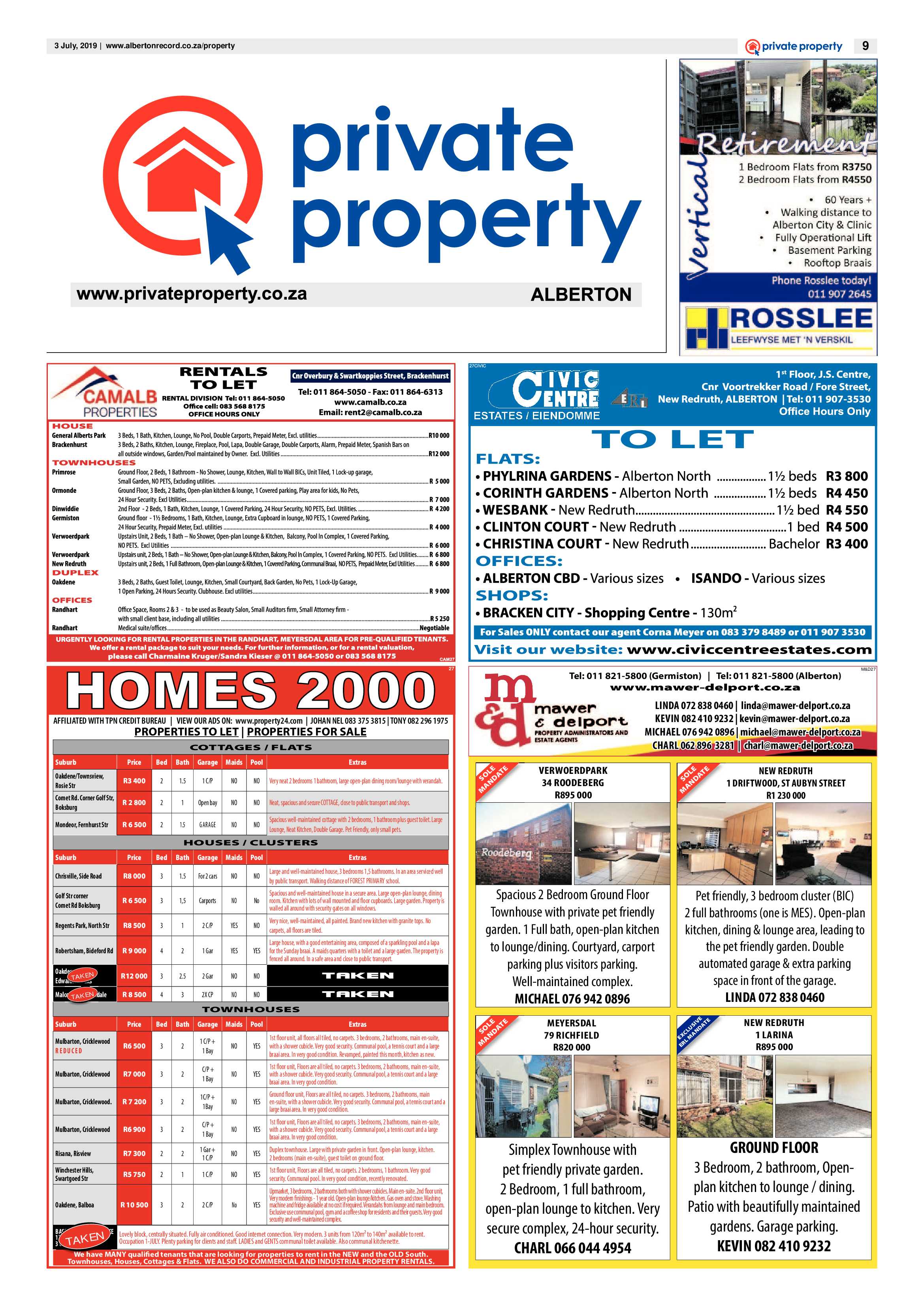Alberton Record 03 July 2019 page 9