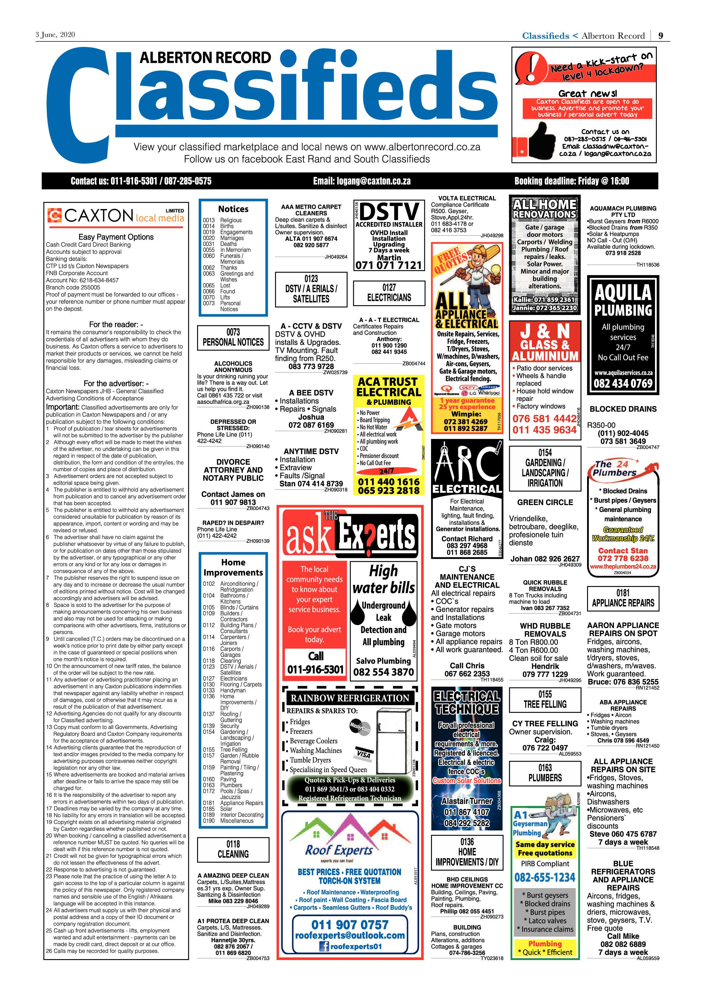 Alberton Record 03 June 2020 page 9