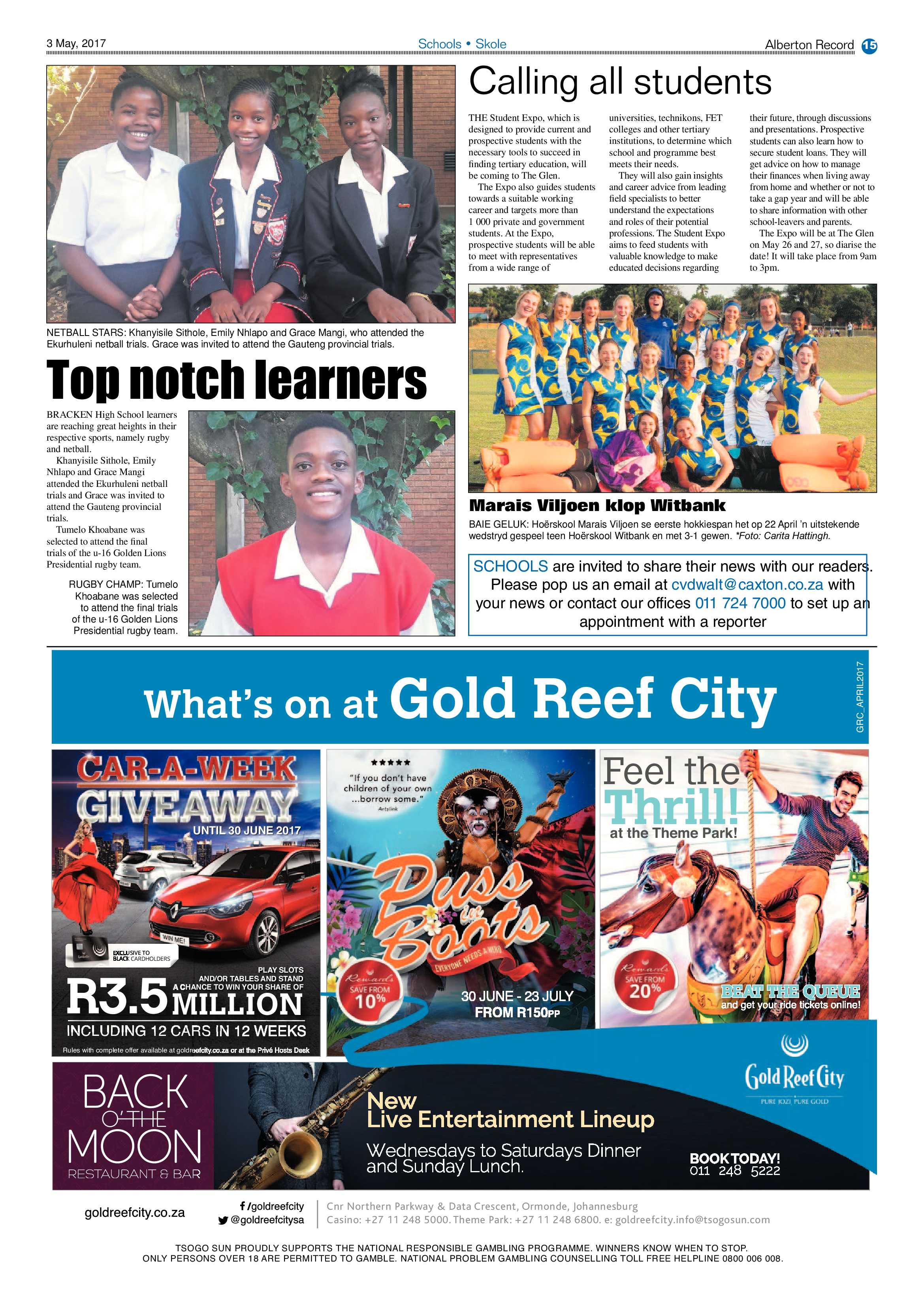 Alberton Record 03 May 2017 page 15