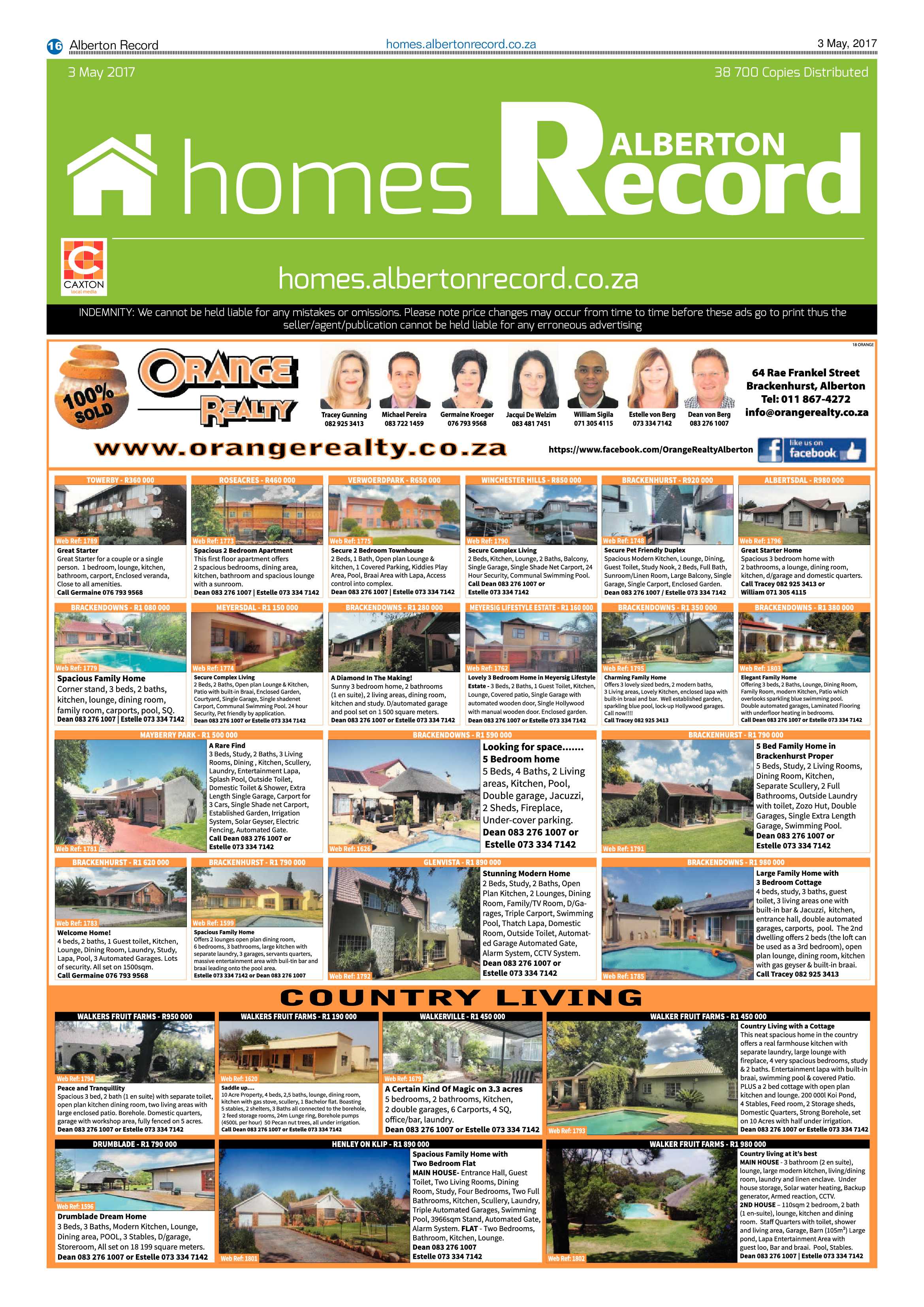 Alberton Record 03 May 2017 page 16