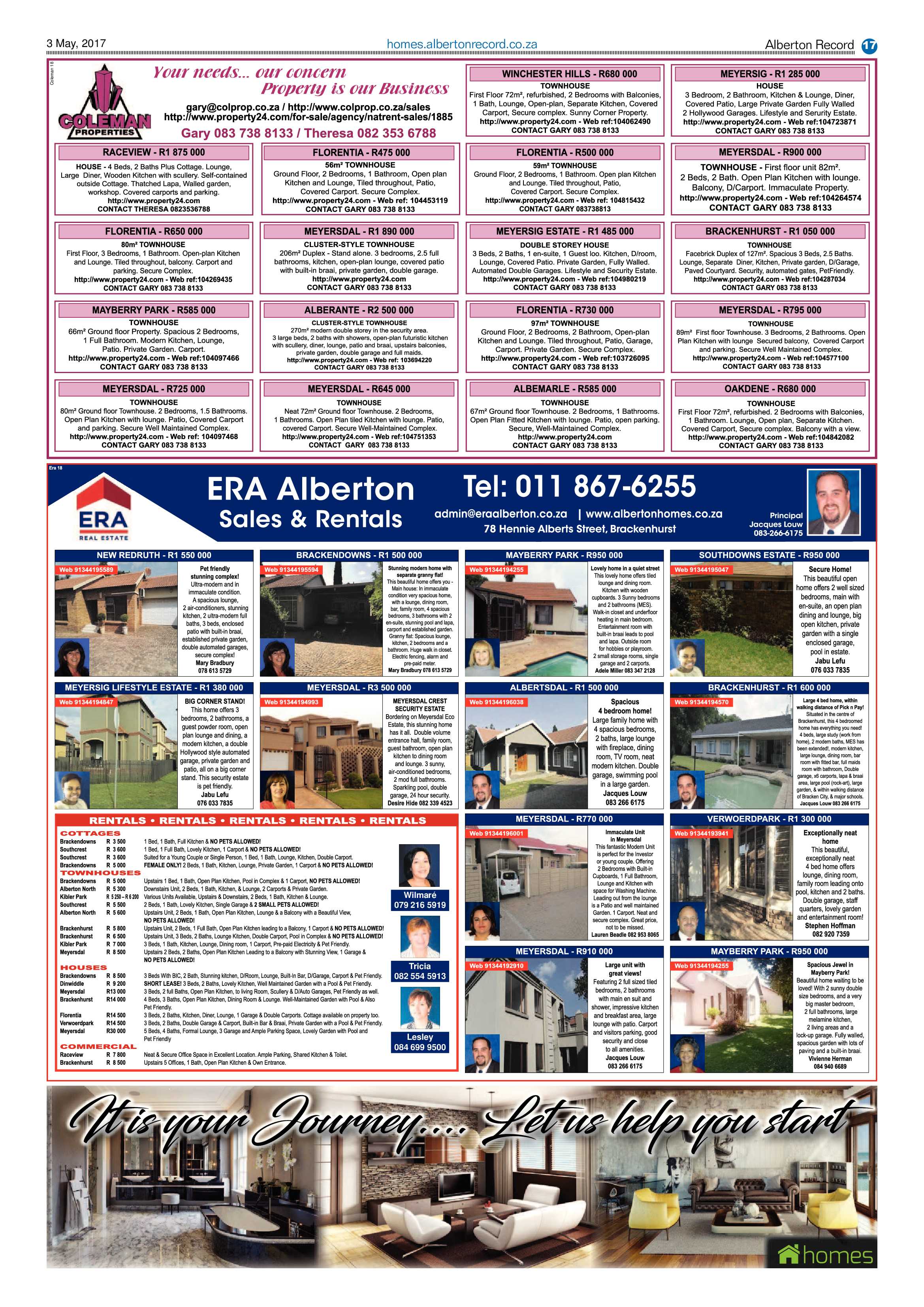 Alberton Record 03 May 2017 page 17