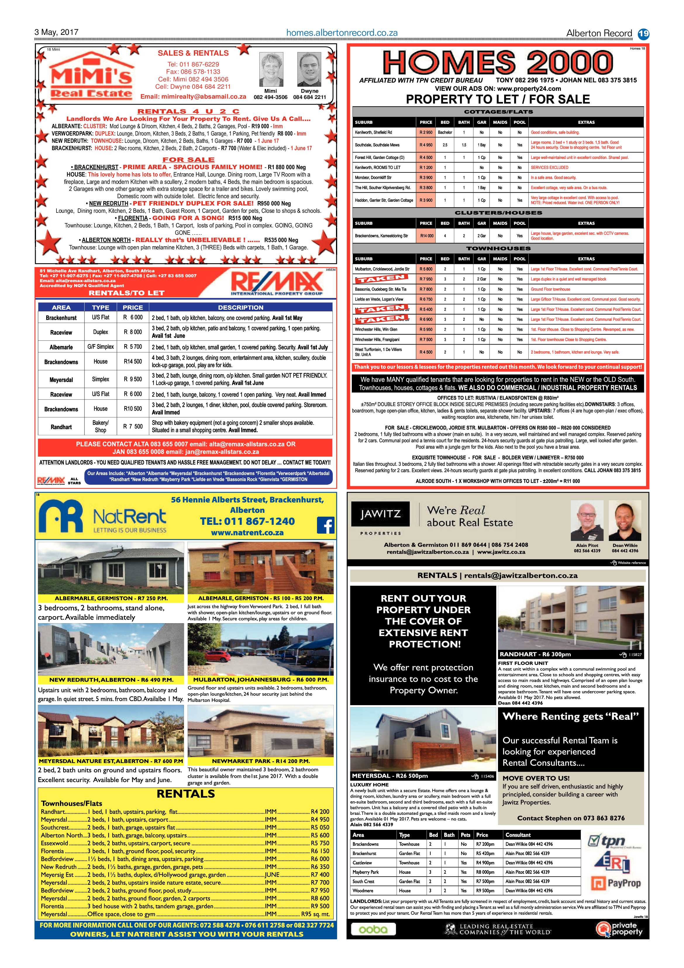 Alberton Record 03 May 2017 page 19