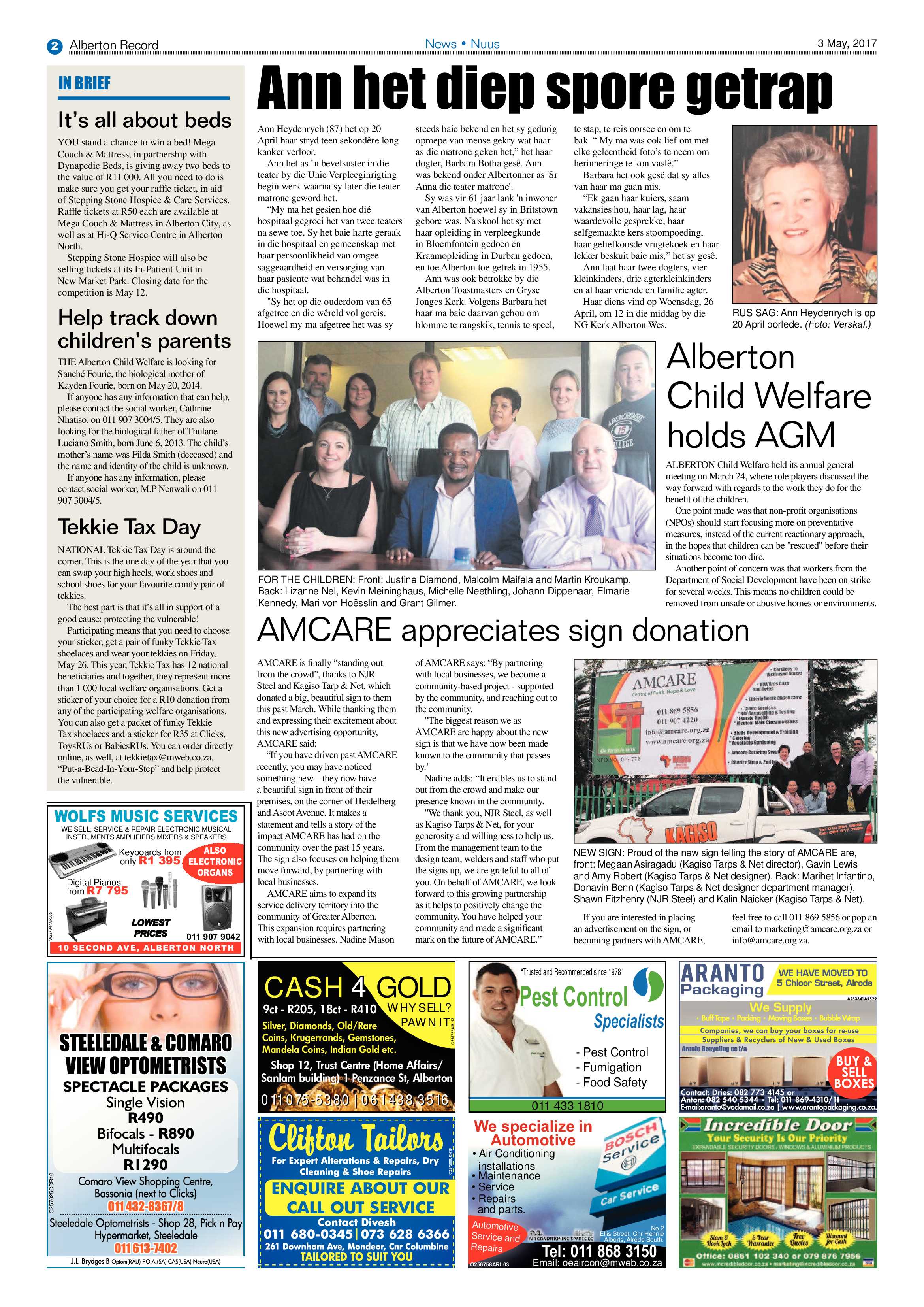 Alberton Record 03 May 2017 page 2