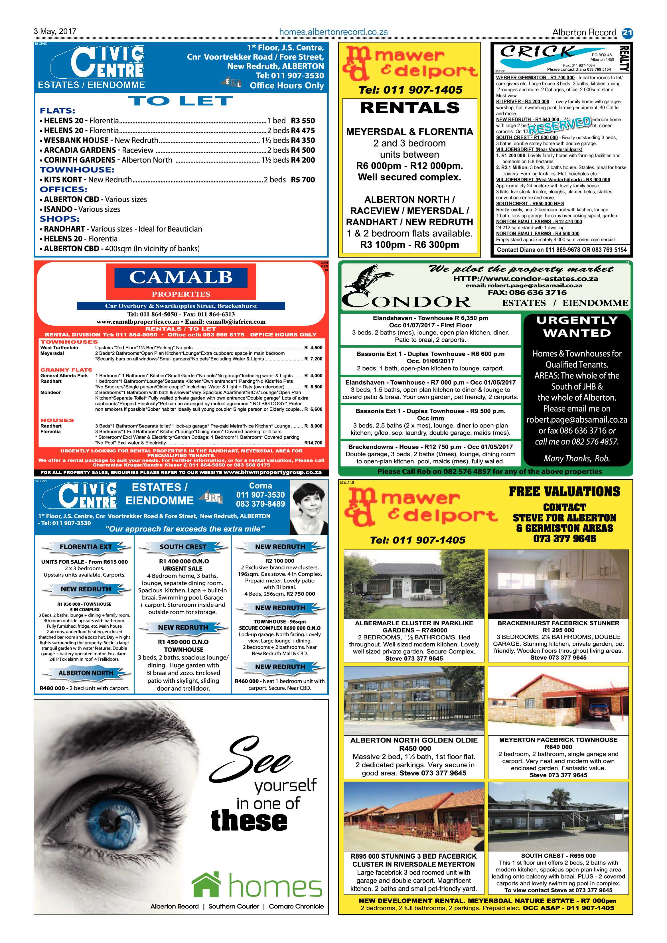 Alberton Record 03 May 2017 page 21