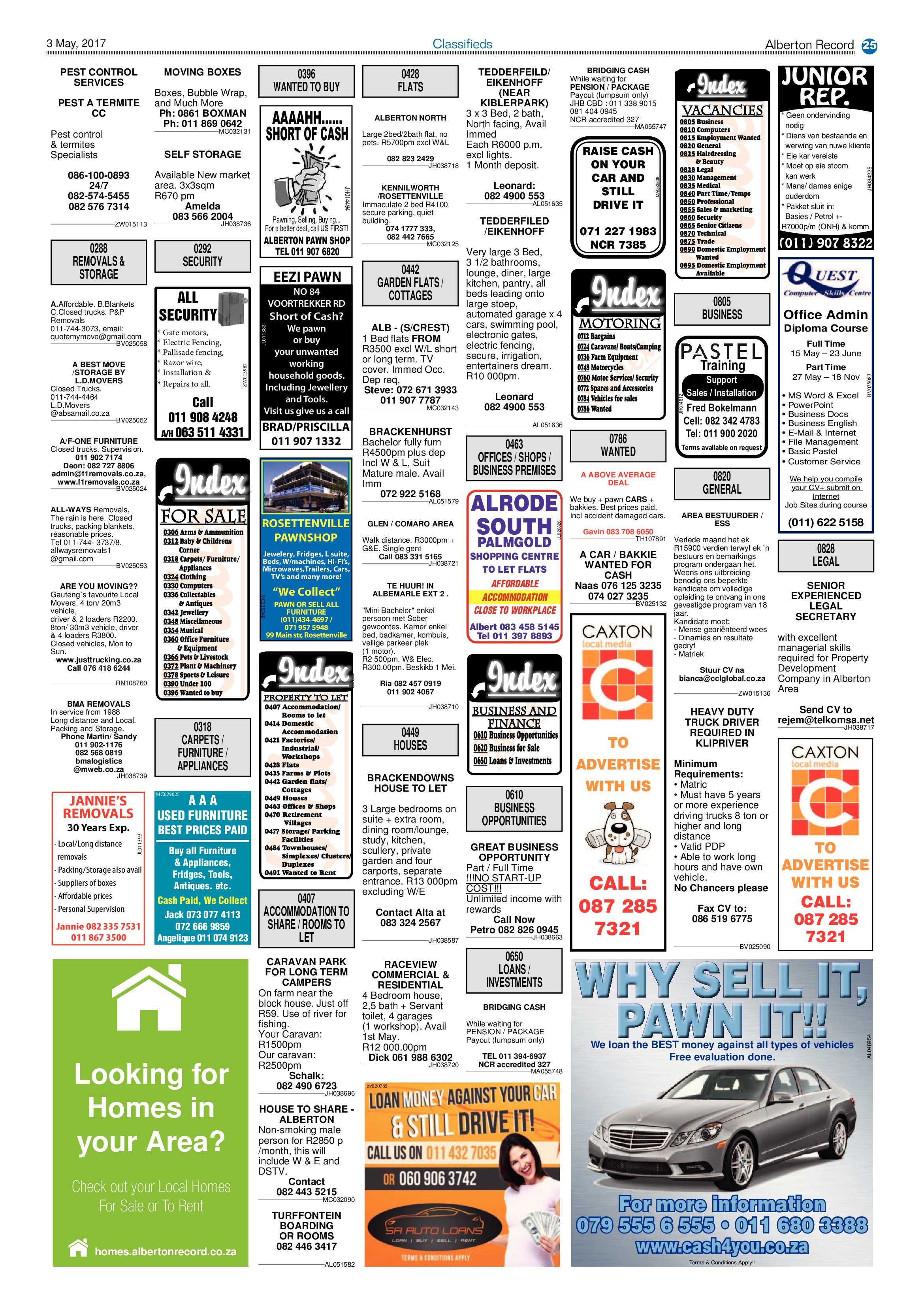 Alberton Record 03 May 2017 page 25