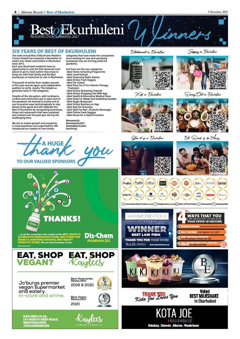 Alberton Record 03 November 2021 page 10