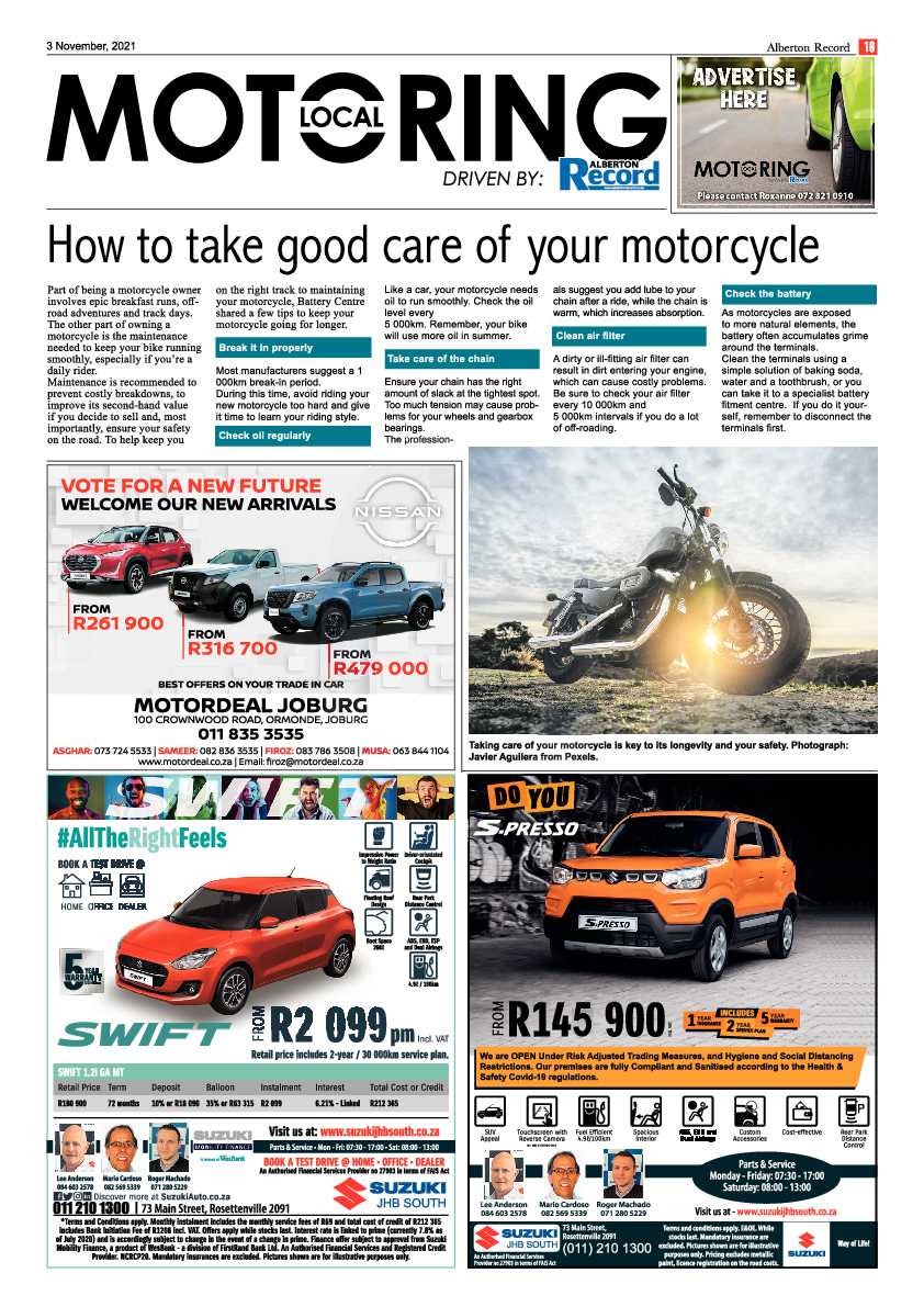 Alberton Record 03 November 2021 page 18