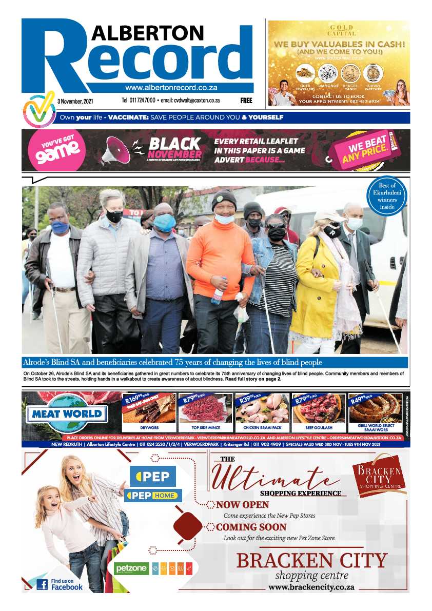 Alberton Record 03 November 2021 page 3