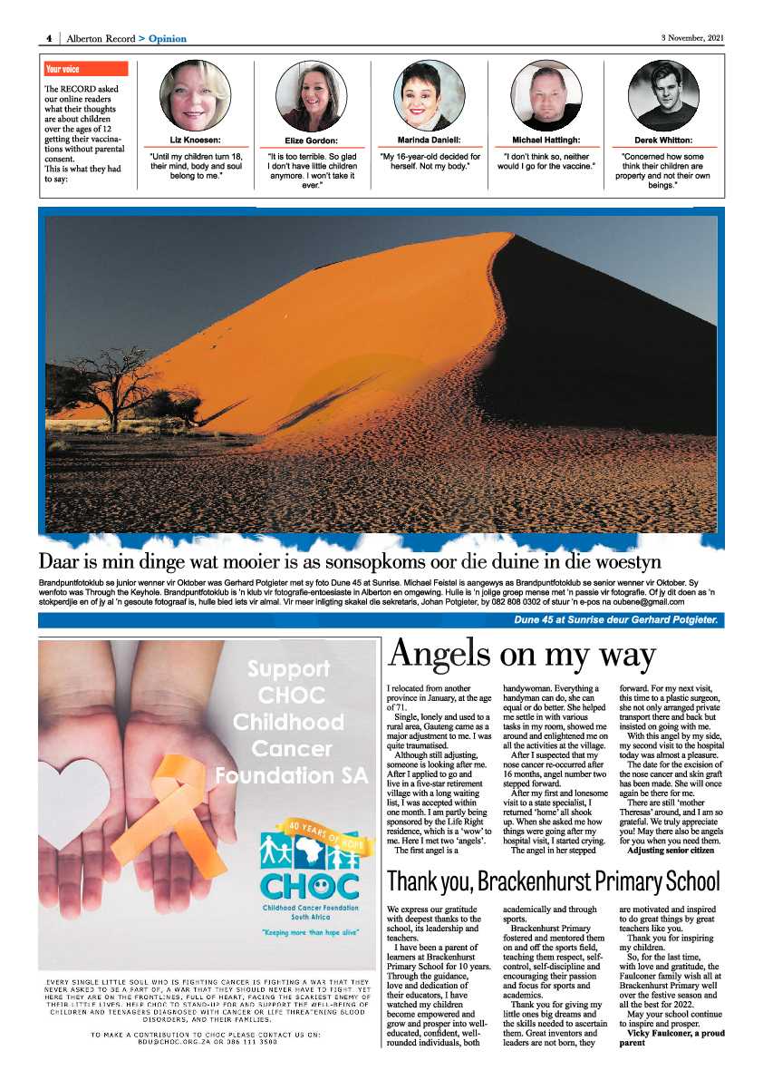 Alberton Record 03 November 2021 page 6